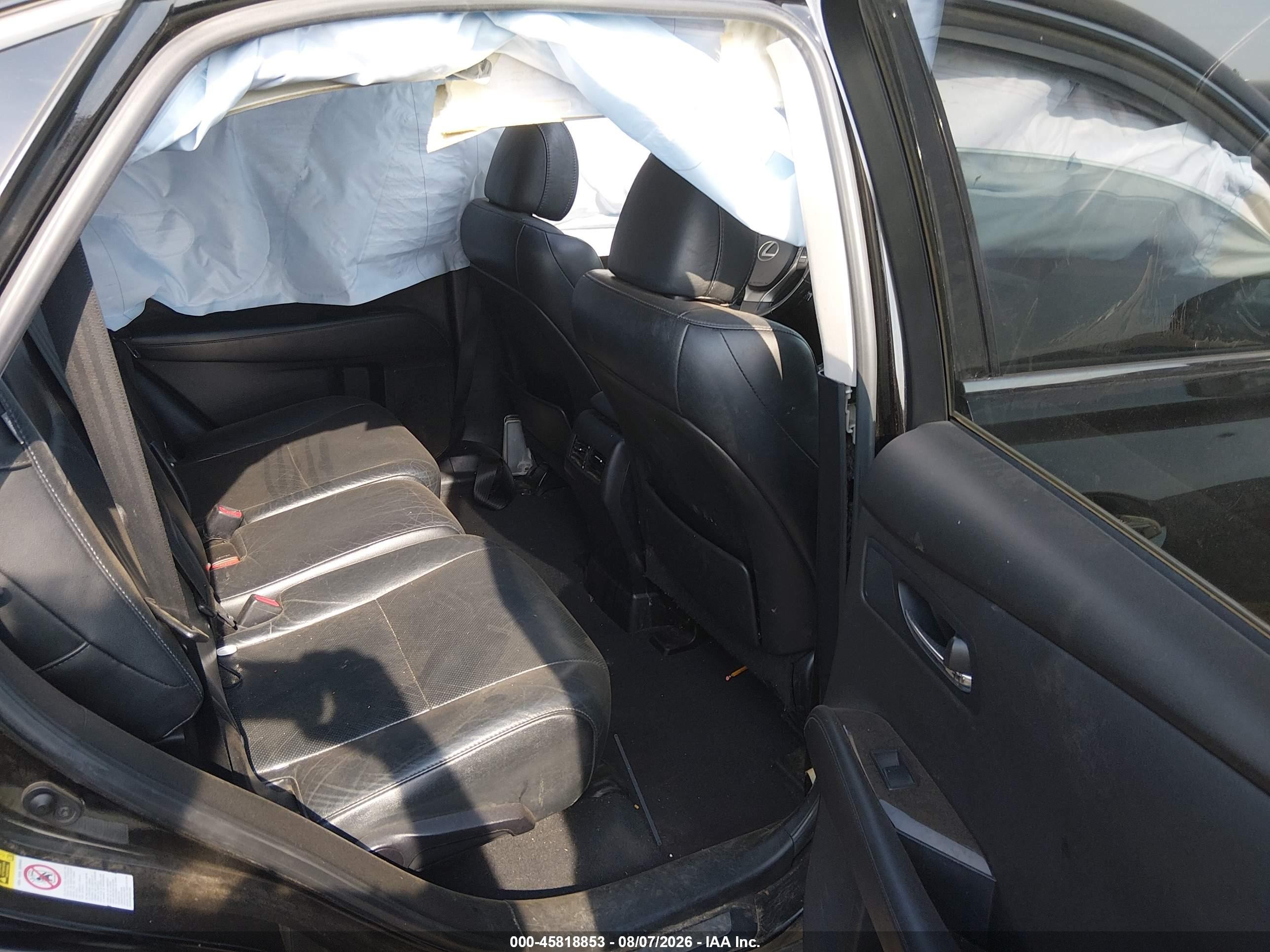 2013 Lexus Rx 350   Black vin: 2T2ZK1BA2DC089882