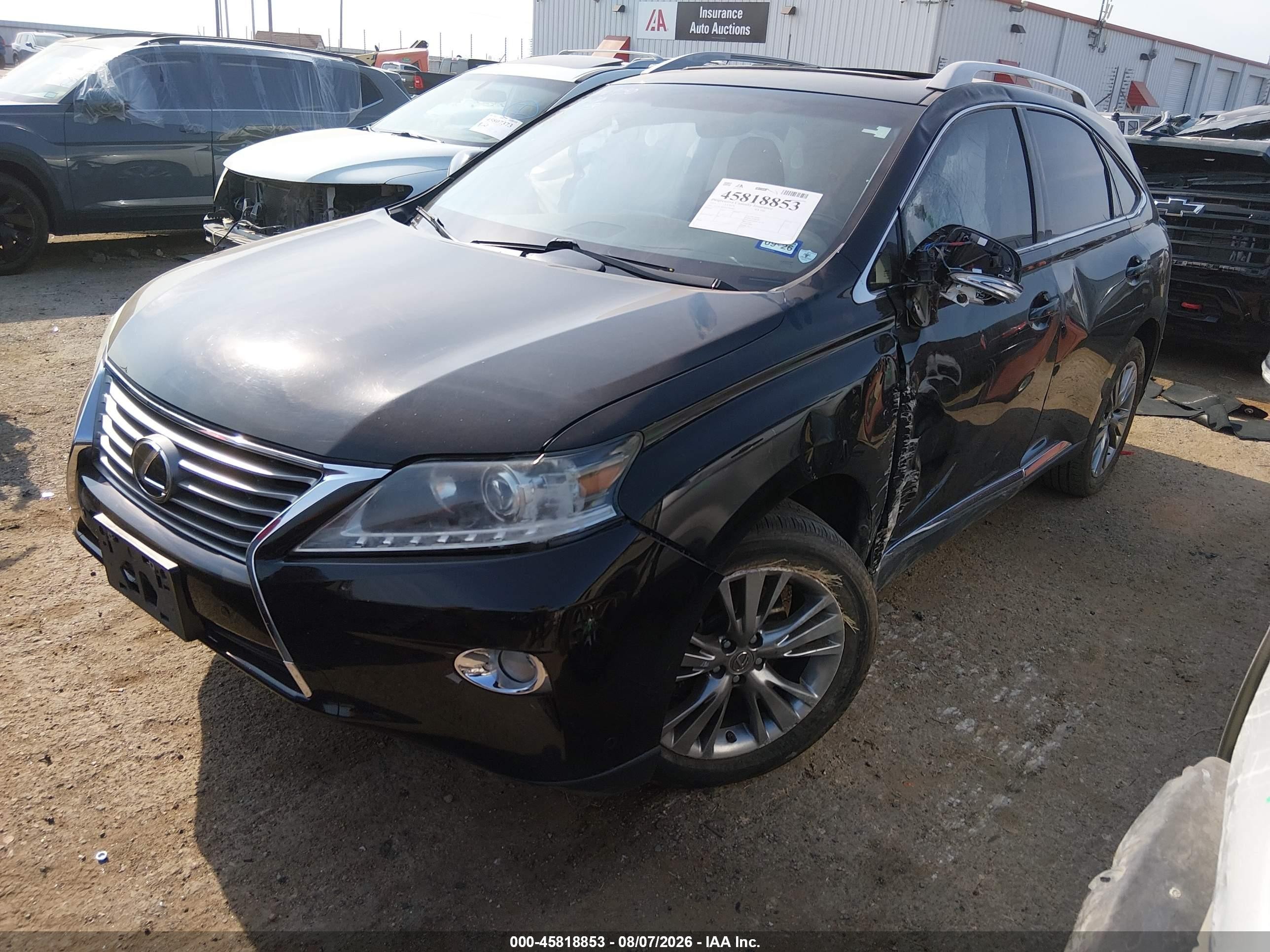 2013 Lexus Rx 350   Black vin: 2T2ZK1BA2DC089882