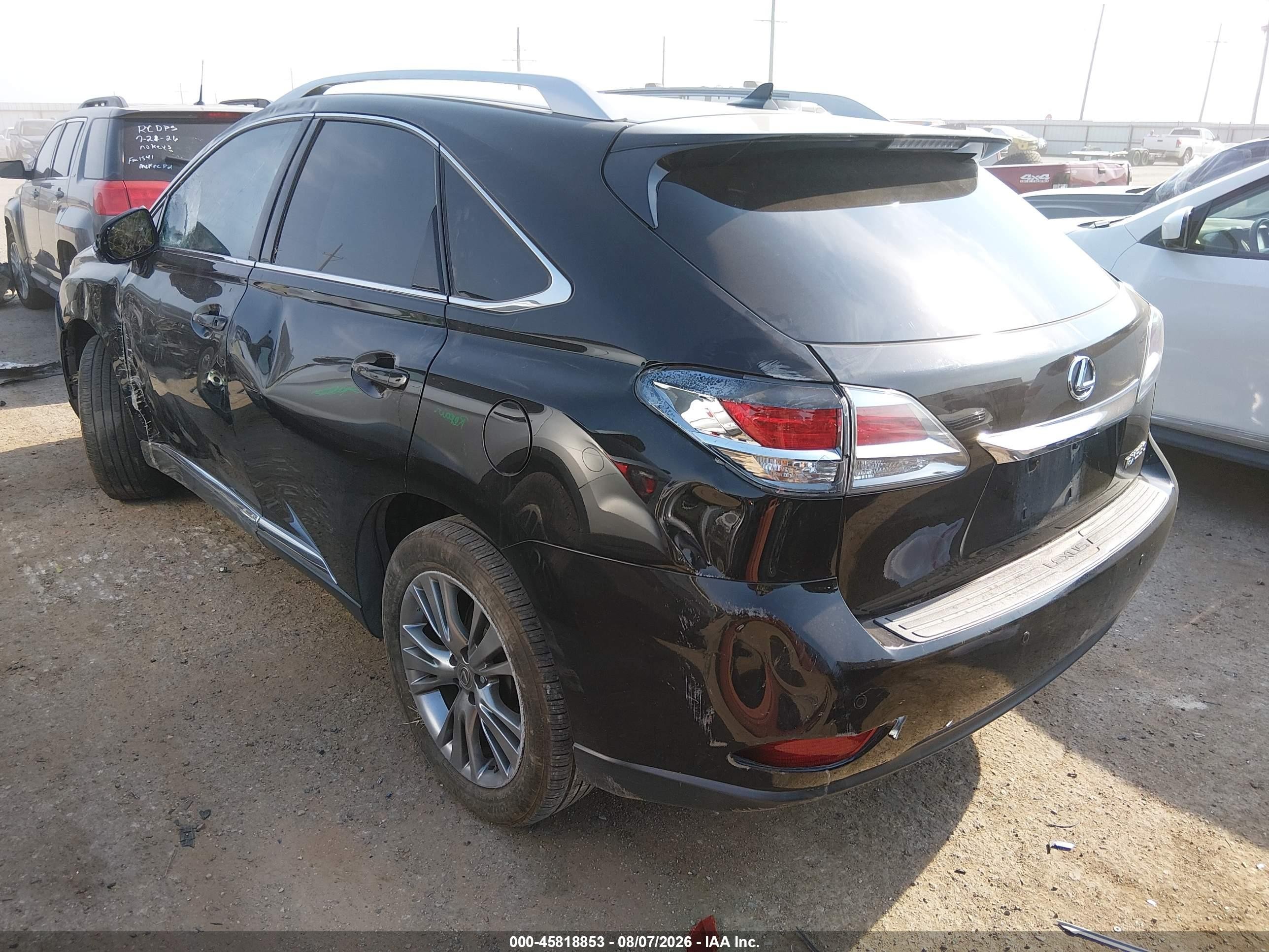 2013 Lexus Rx 350   Black vin: 2T2ZK1BA2DC089882