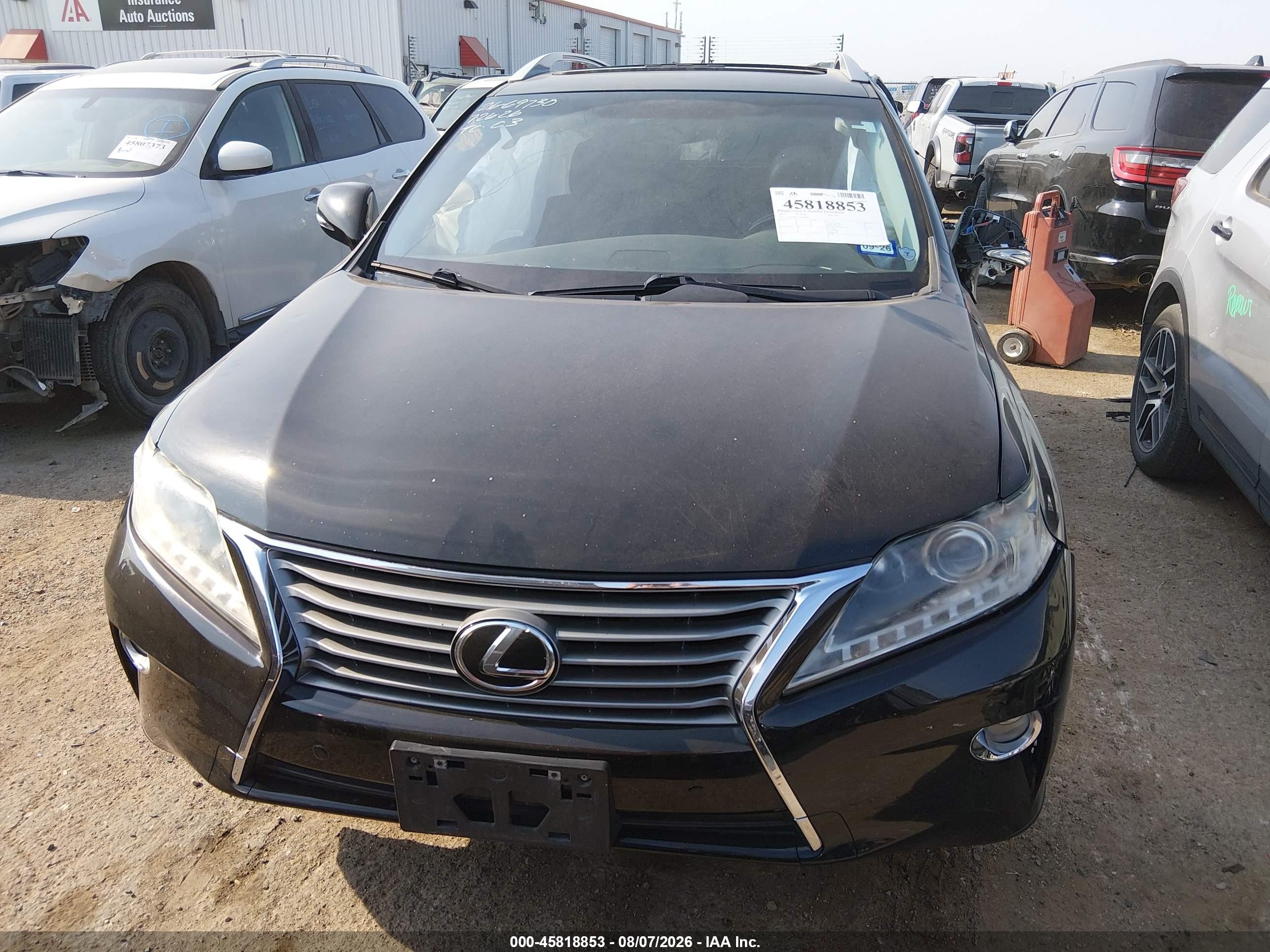 2013 Lexus Rx 350   Black vin: 2T2ZK1BA2DC089882