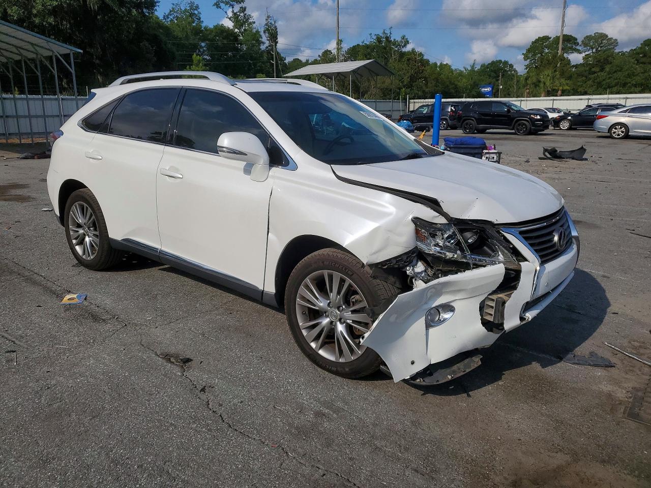 2013 Lexus Rx 350 White vin: 2T2ZK1BA2DC102310