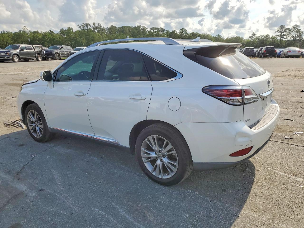 2013 Lexus Rx 350 White vin: 2T2ZK1BA2DC102310