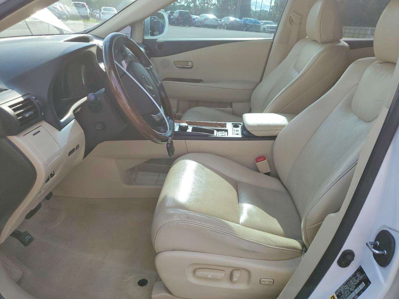 2013 Lexus Rx 350 White vin: 2T2ZK1BA2DC102310