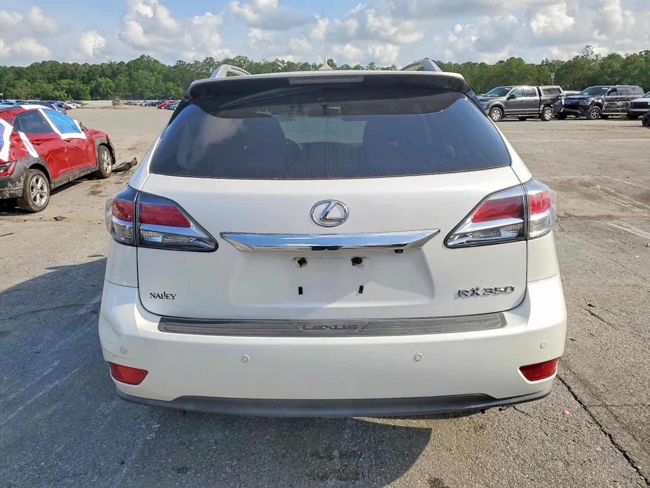 2013 Lexus Rx 350 White vin: 2T2ZK1BA2DC102310