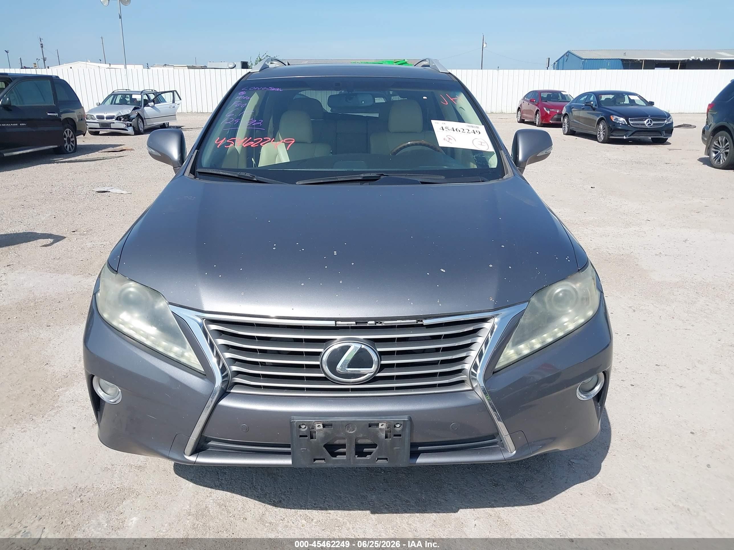 2013 Lexus Rx 350   Gray vin: 2T2ZK1BA2DC107636