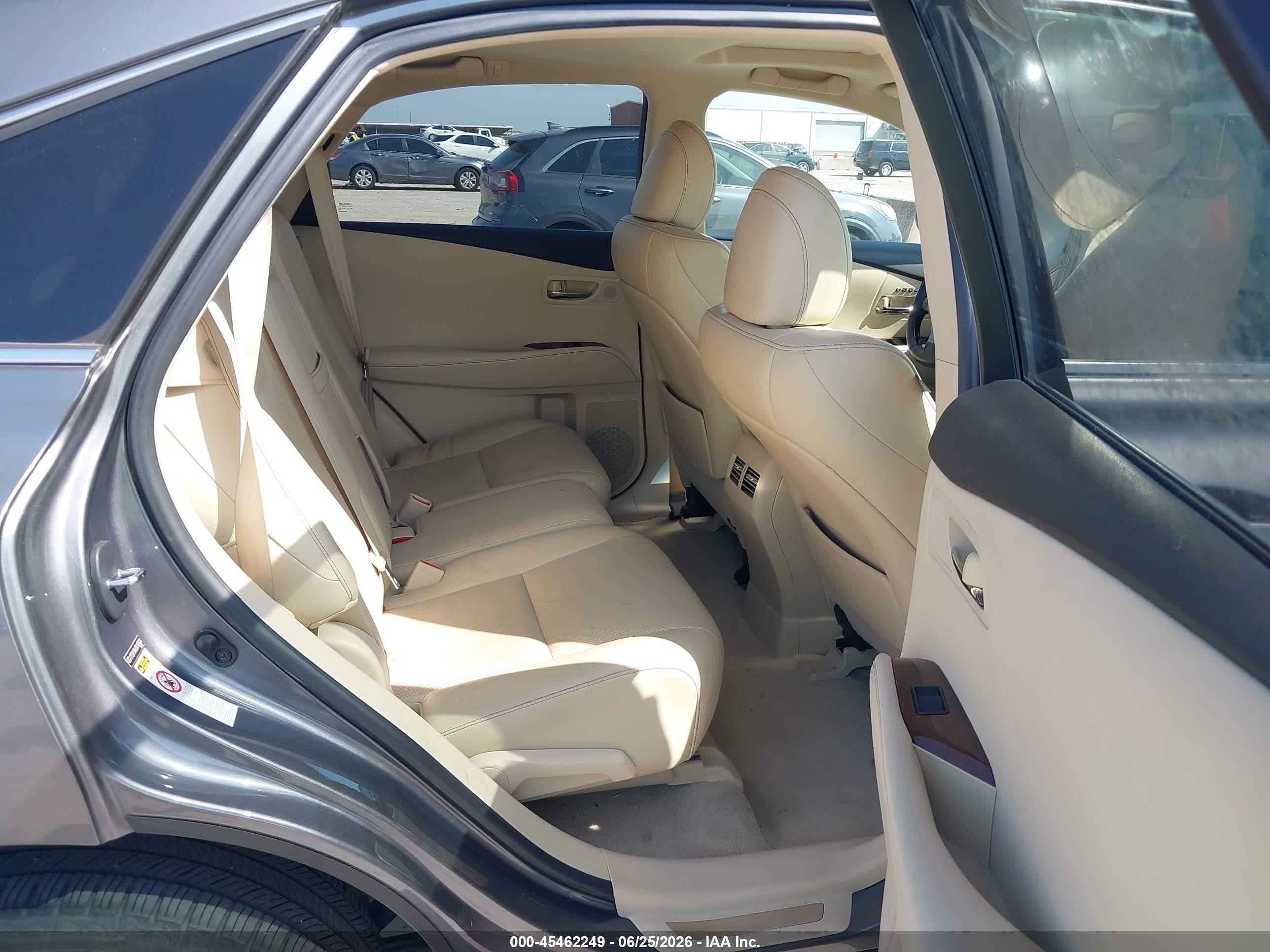 2013 Lexus Rx 350   Gray vin: 2T2ZK1BA2DC107636