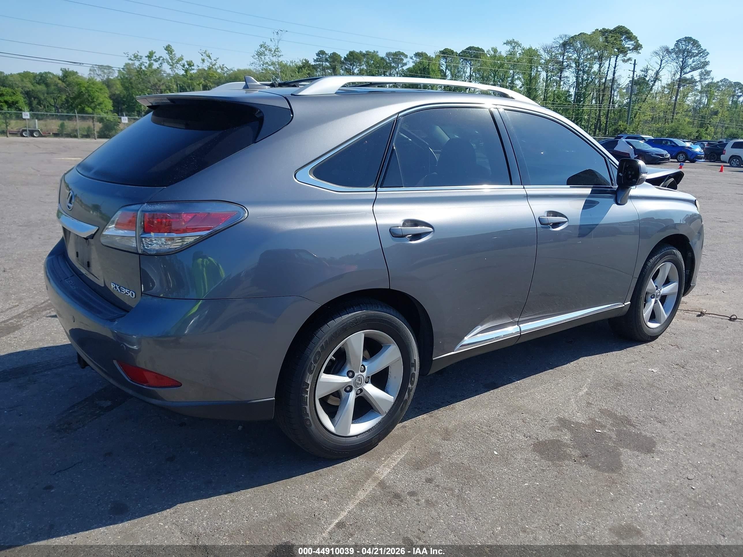 2013 Lexus Rx 350 Gray vin: 2T2ZK1BA2DC111749