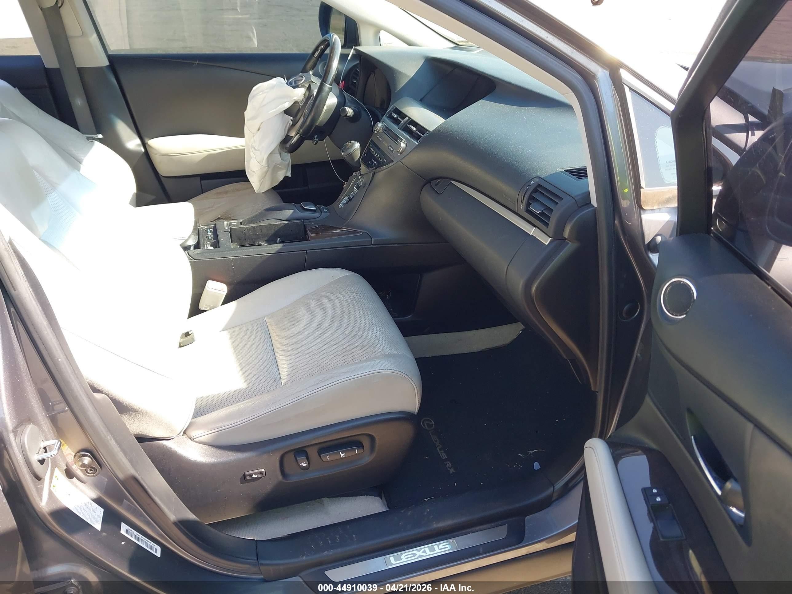2013 Lexus Rx 350 Gray vin: 2T2ZK1BA2DC111749