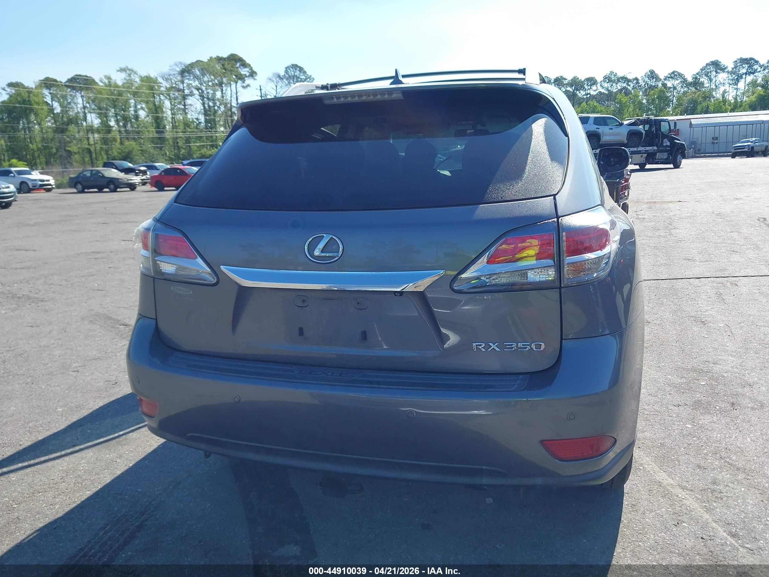 2013 Lexus Rx 350 Gray vin: 2T2ZK1BA2DC111749