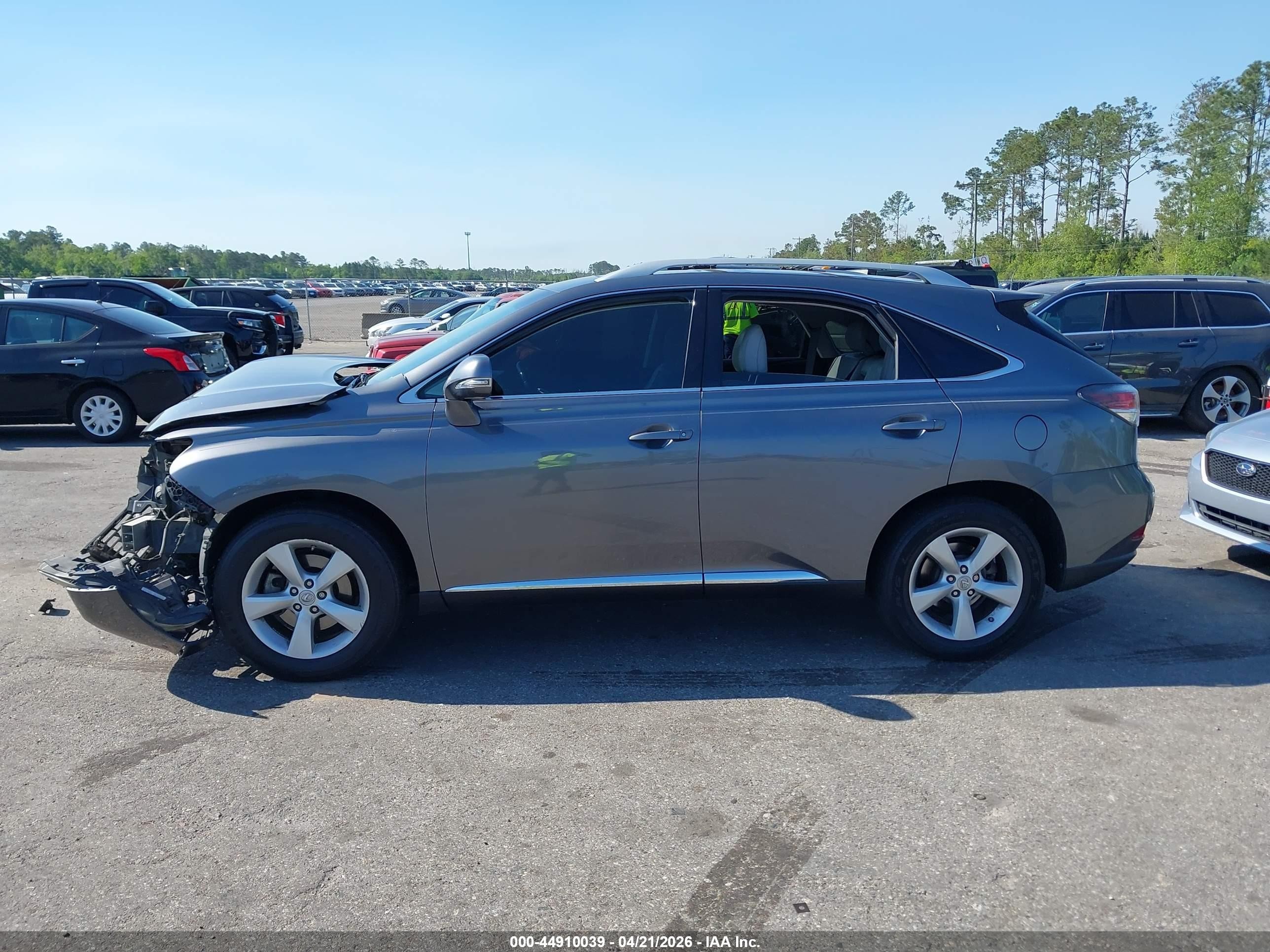 2013 Lexus Rx 350 Gray vin: 2T2ZK1BA2DC111749