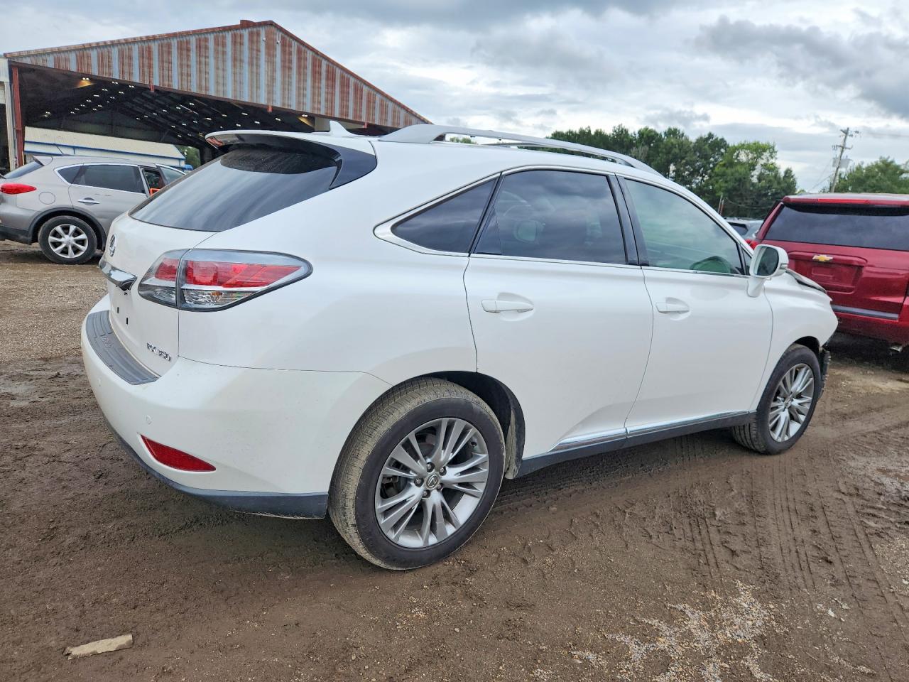 2013 Lexus Rx 350 White vin: 2T2ZK1BA2DC116806