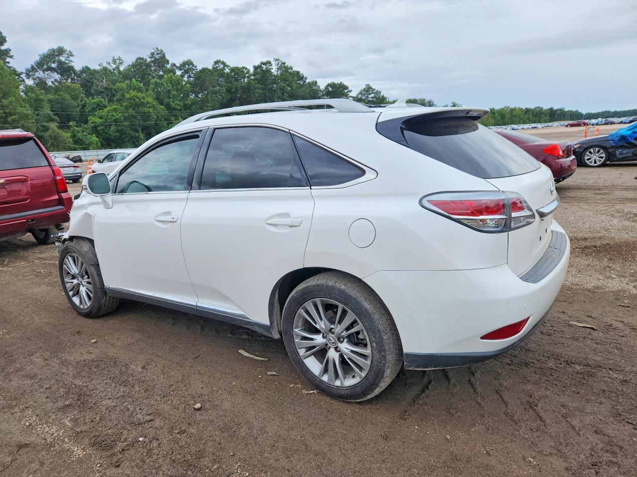2013 Lexus Rx 350 White vin: 2T2ZK1BA2DC116806