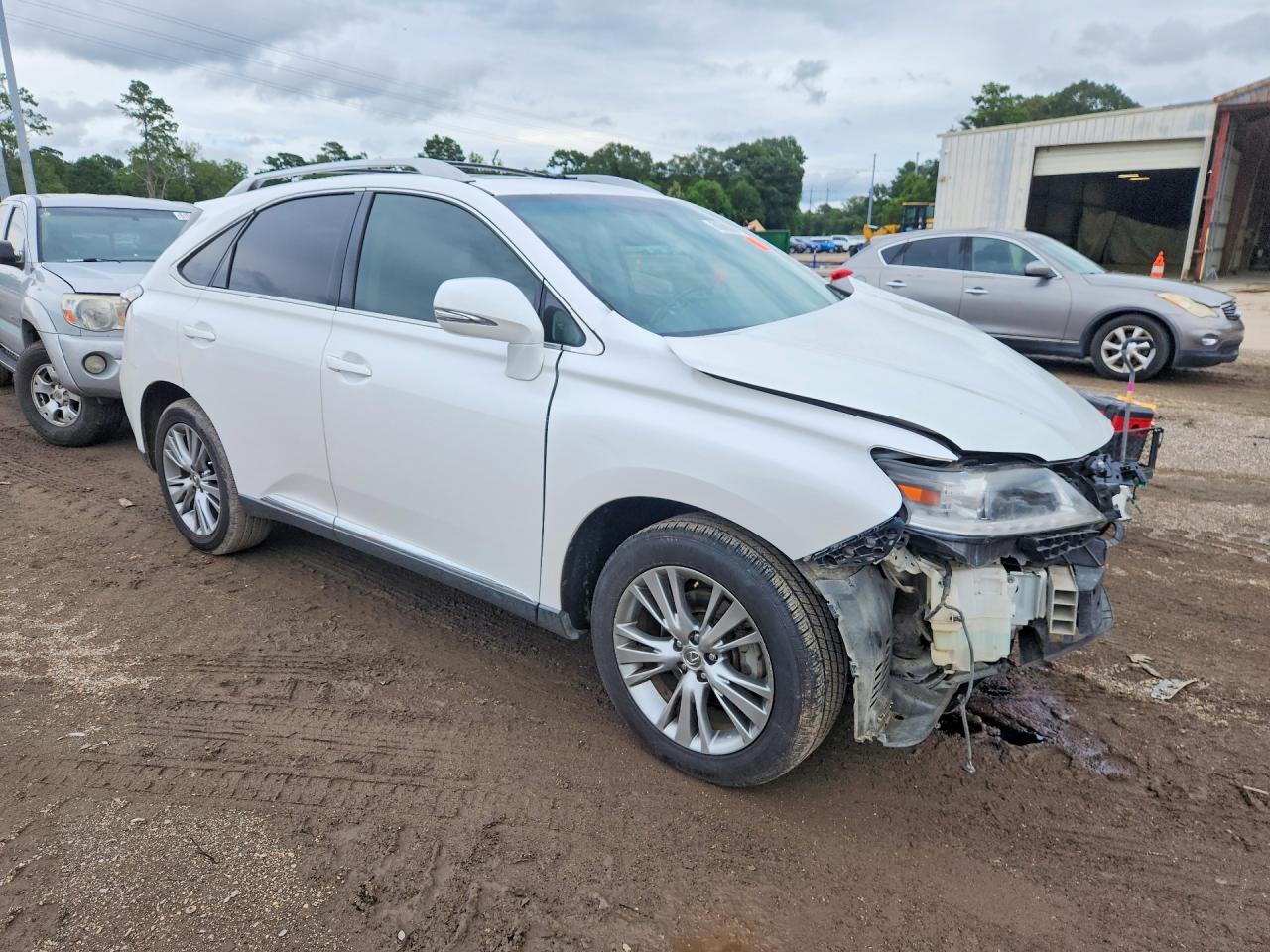 2013 Lexus Rx 350 White vin: 2T2ZK1BA2DC116806