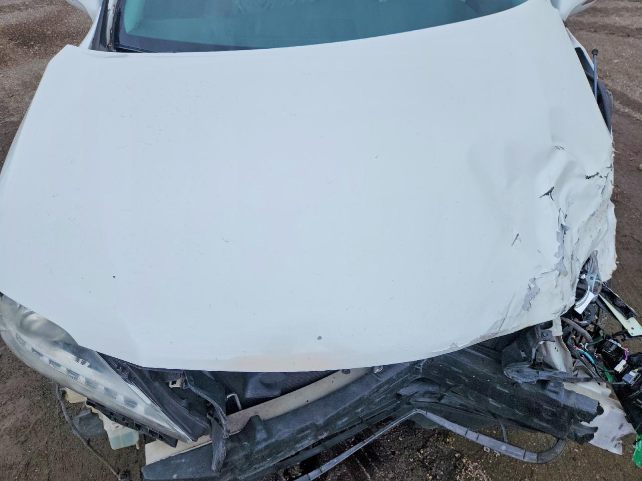 2013 Lexus Rx 350 White vin: 2T2ZK1BA2DC116806