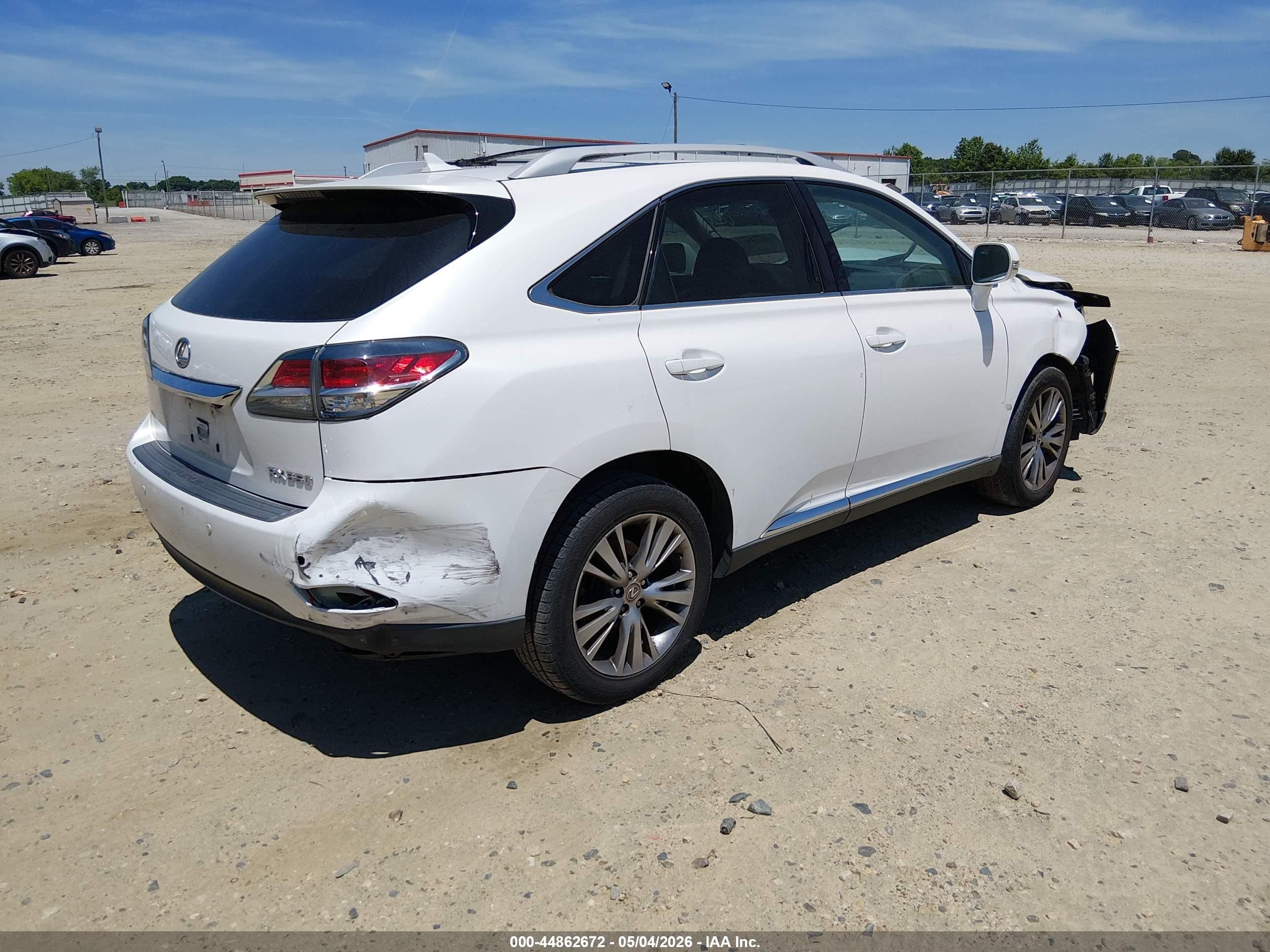 2013 Lexus Rx 350   White vin: 2T2ZK1BA2DC120628