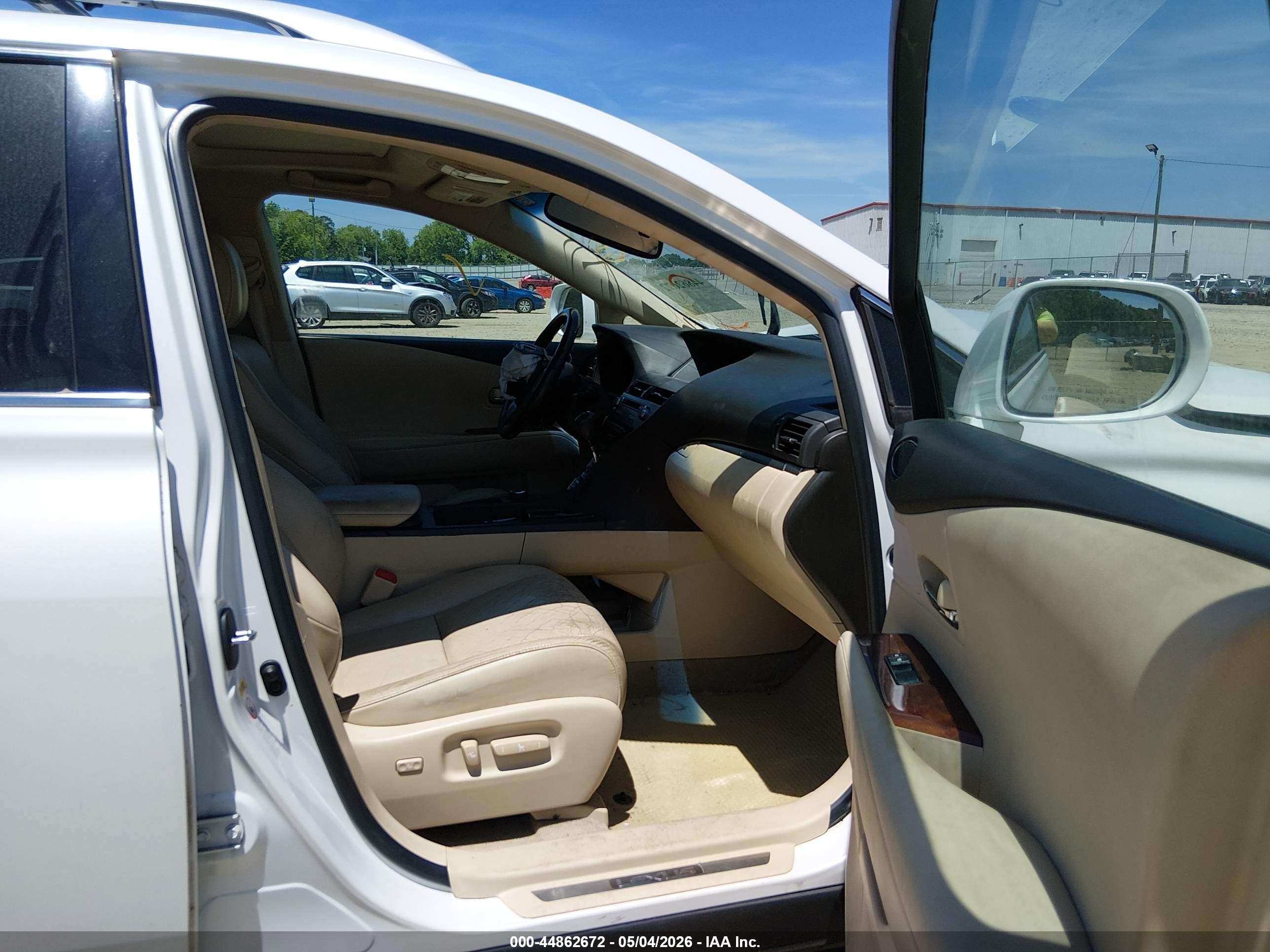 2013 Lexus Rx 350   White vin: 2T2ZK1BA2DC120628