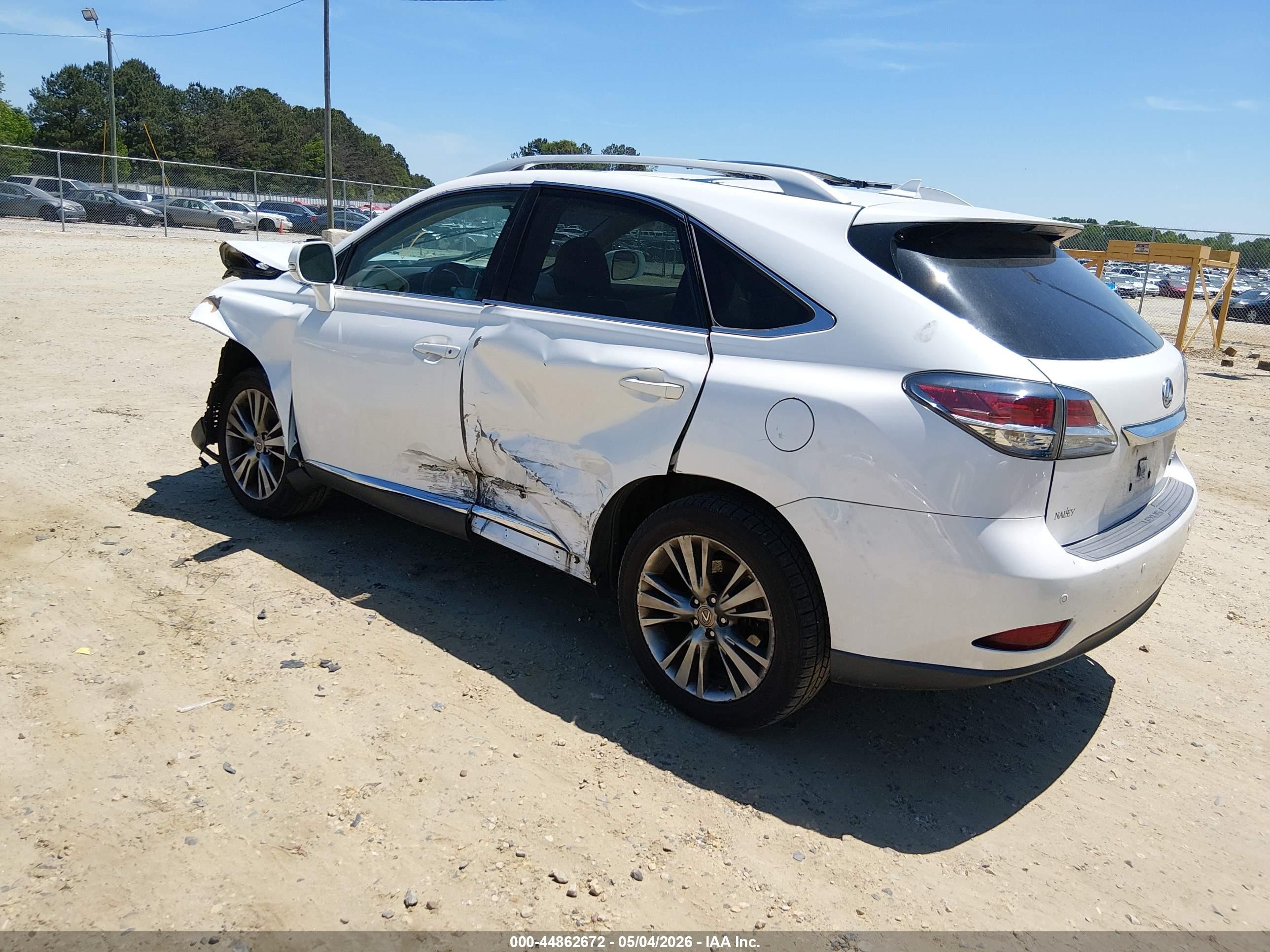 2013 Lexus Rx 350   White vin: 2T2ZK1BA2DC120628
