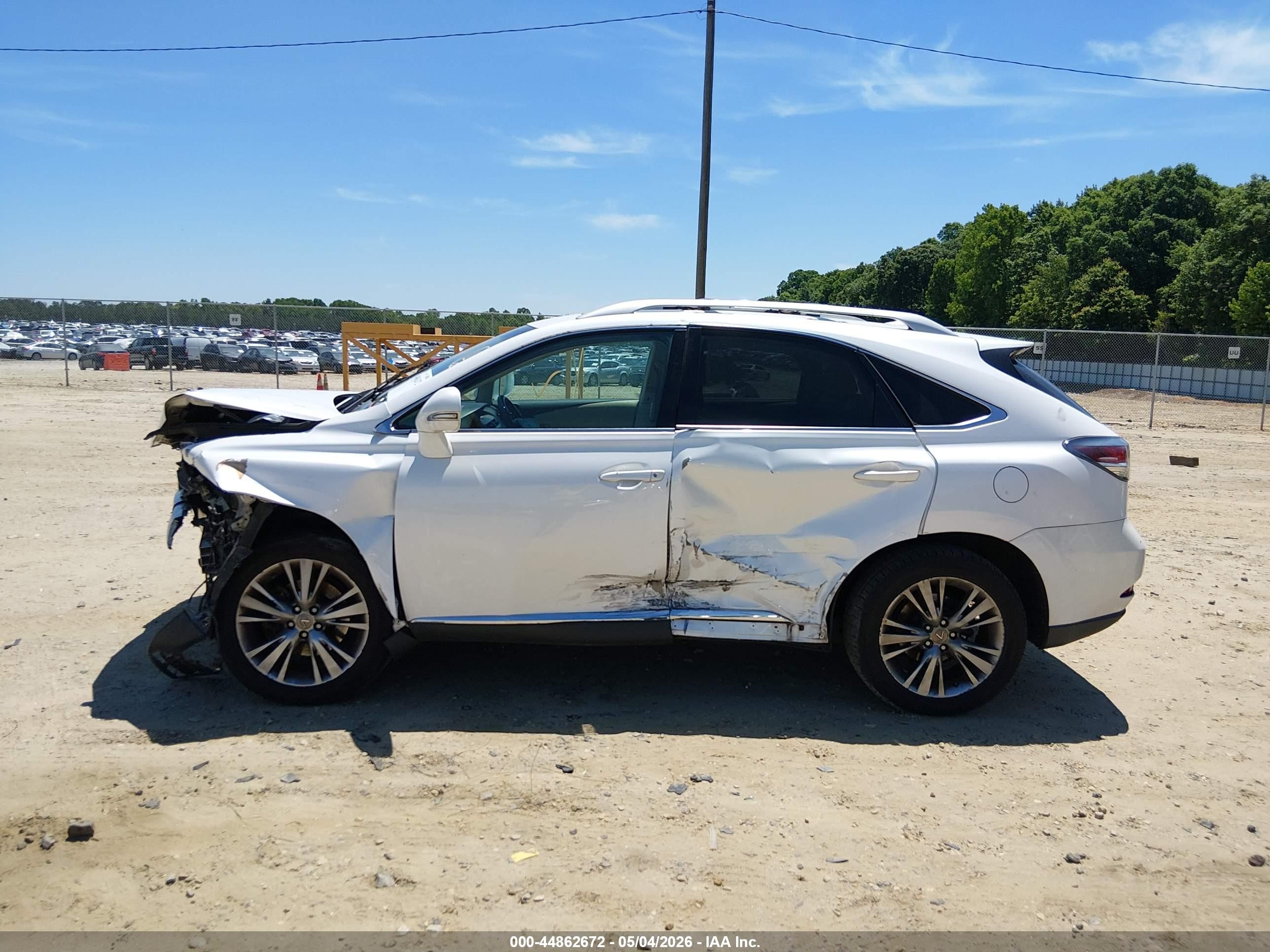 2013 Lexus Rx 350   White vin: 2T2ZK1BA2DC120628