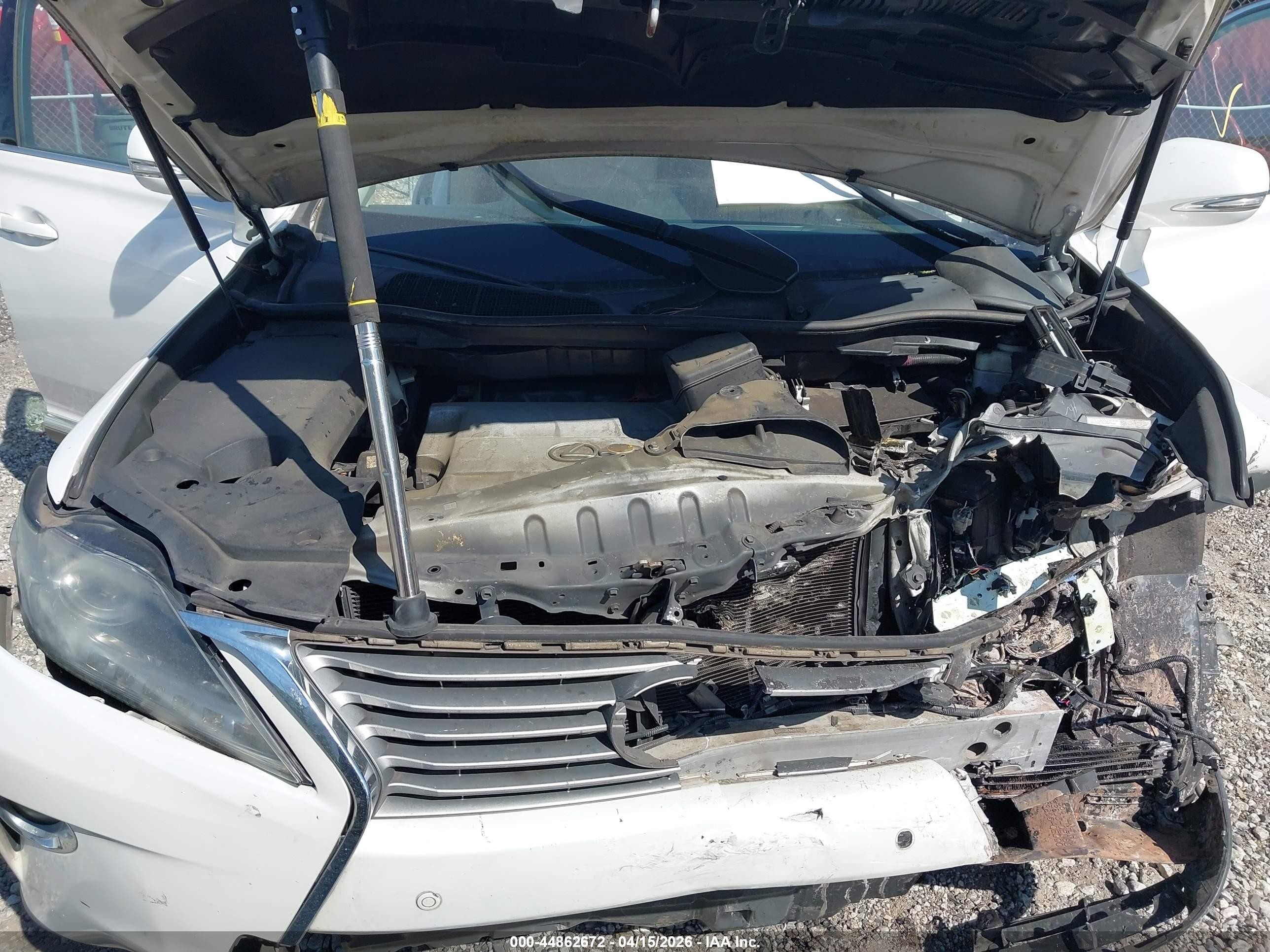 2013 Lexus Rx 350   White vin: 2T2ZK1BA2DC120628