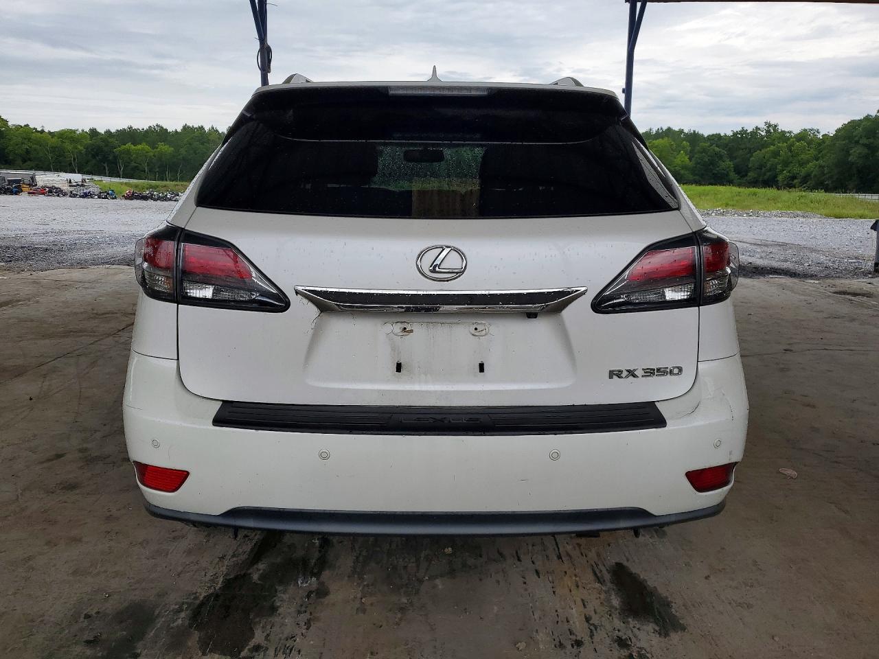 2013 Lexus Rx 350 White vin: 2T2ZK1BA2DC120970