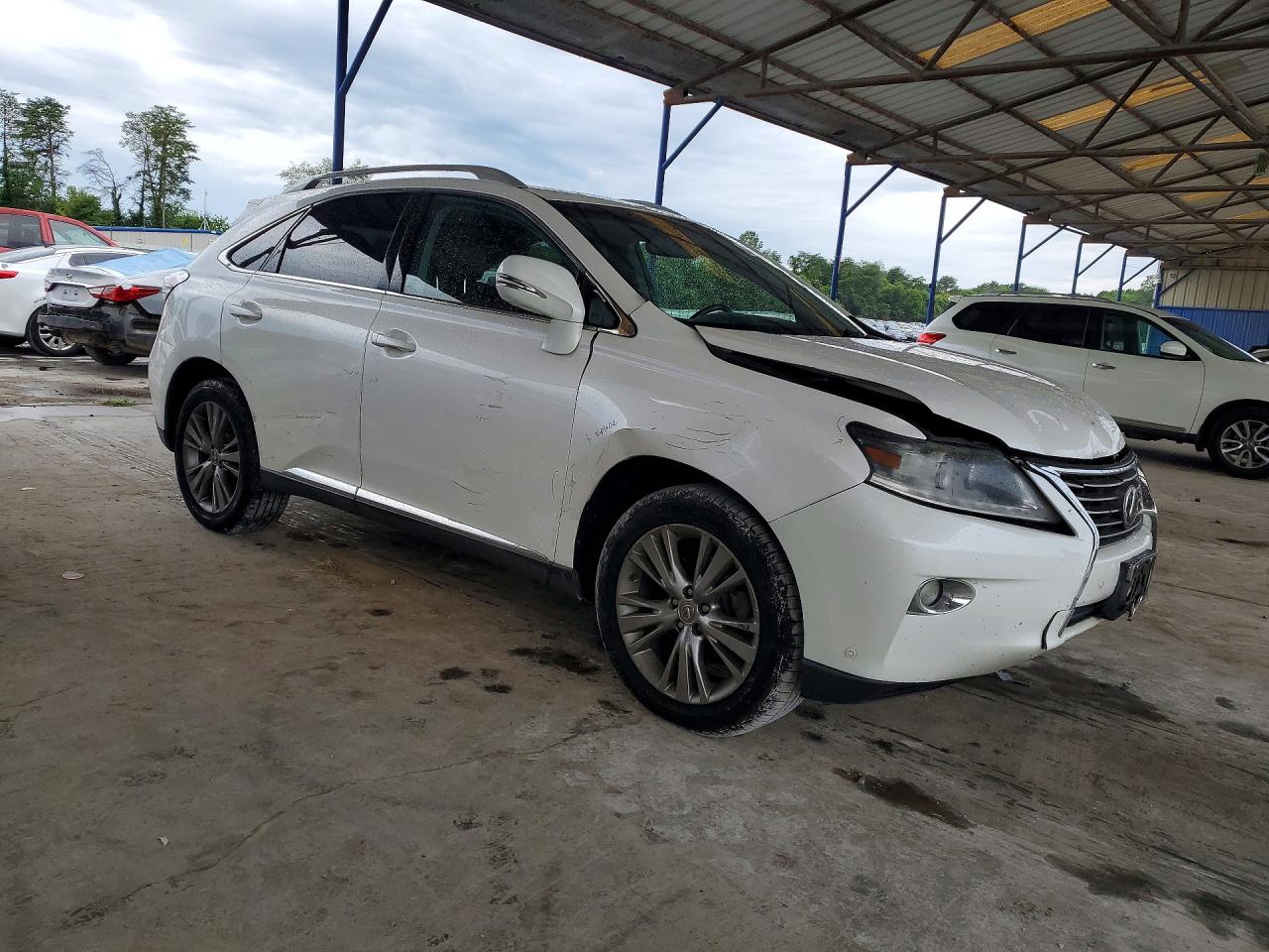 2013 Lexus Rx 350 White vin: 2T2ZK1BA2DC120970