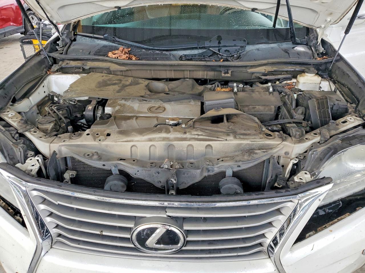 2013 Lexus Rx 350 White vin: 2T2ZK1BA2DC120970