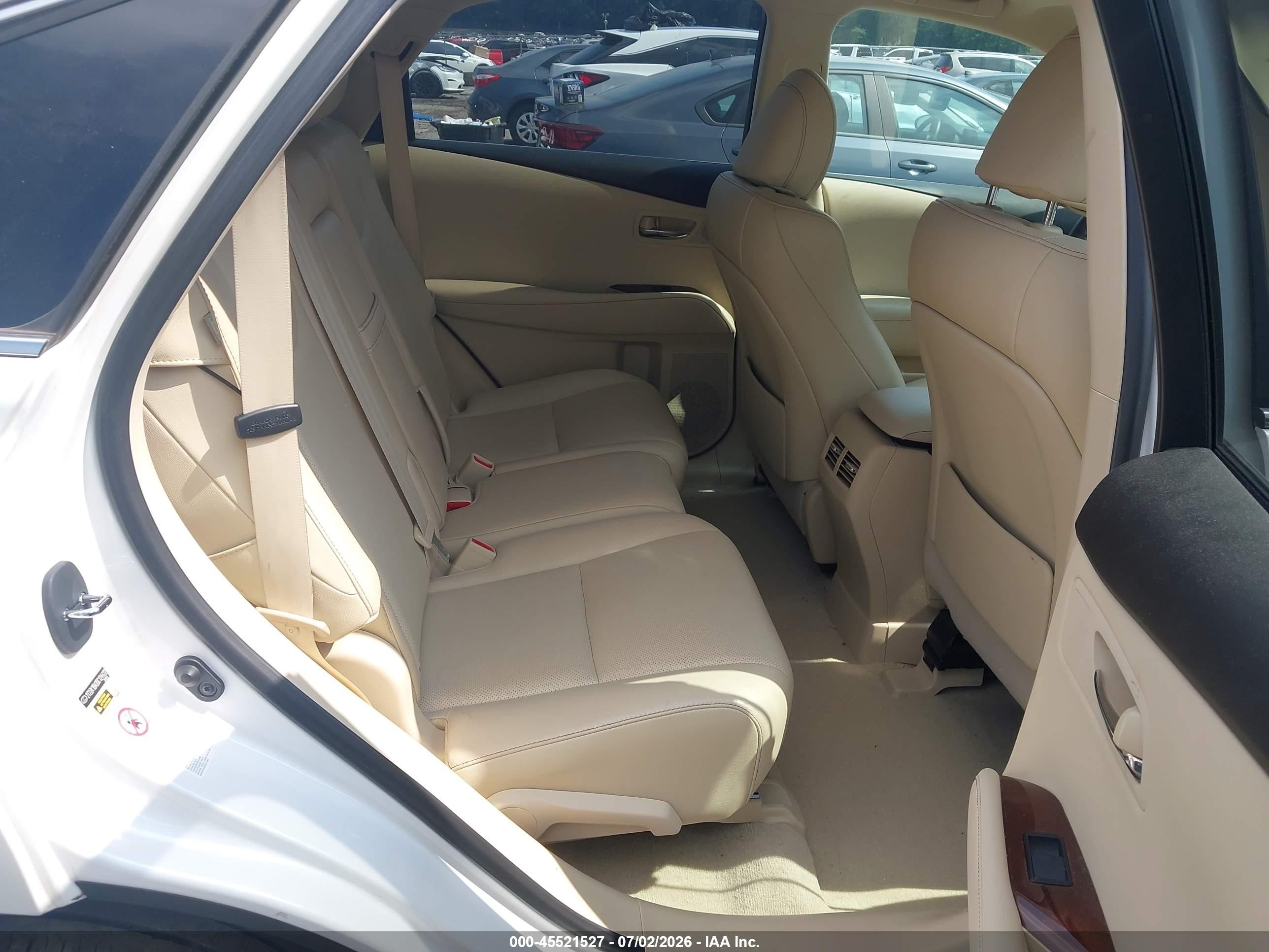 2013 Lexus Rx 350   Белый vin: 2T2ZK1BA2DC124422