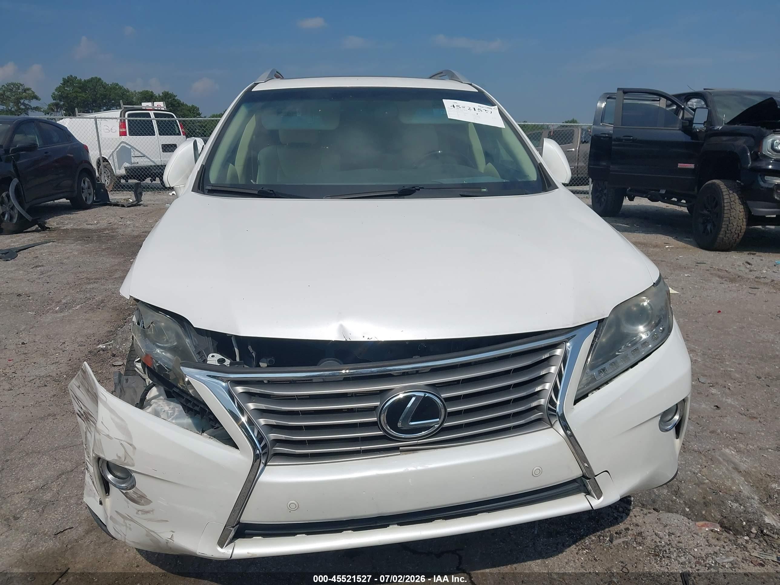 2013 Lexus Rx 350   Белый vin: 2T2ZK1BA2DC124422