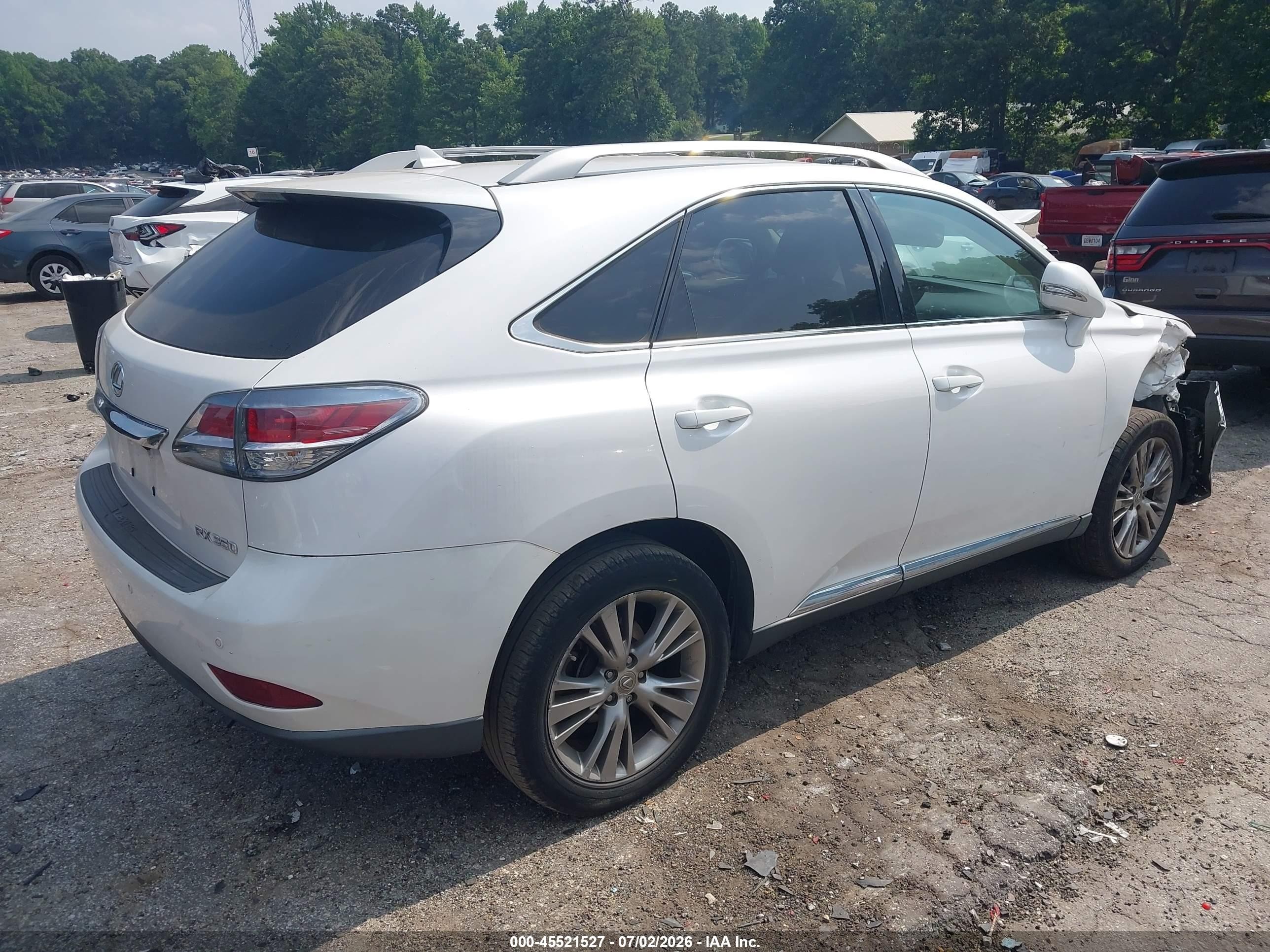 2013 Lexus Rx 350   Белый vin: 2T2ZK1BA2DC124422