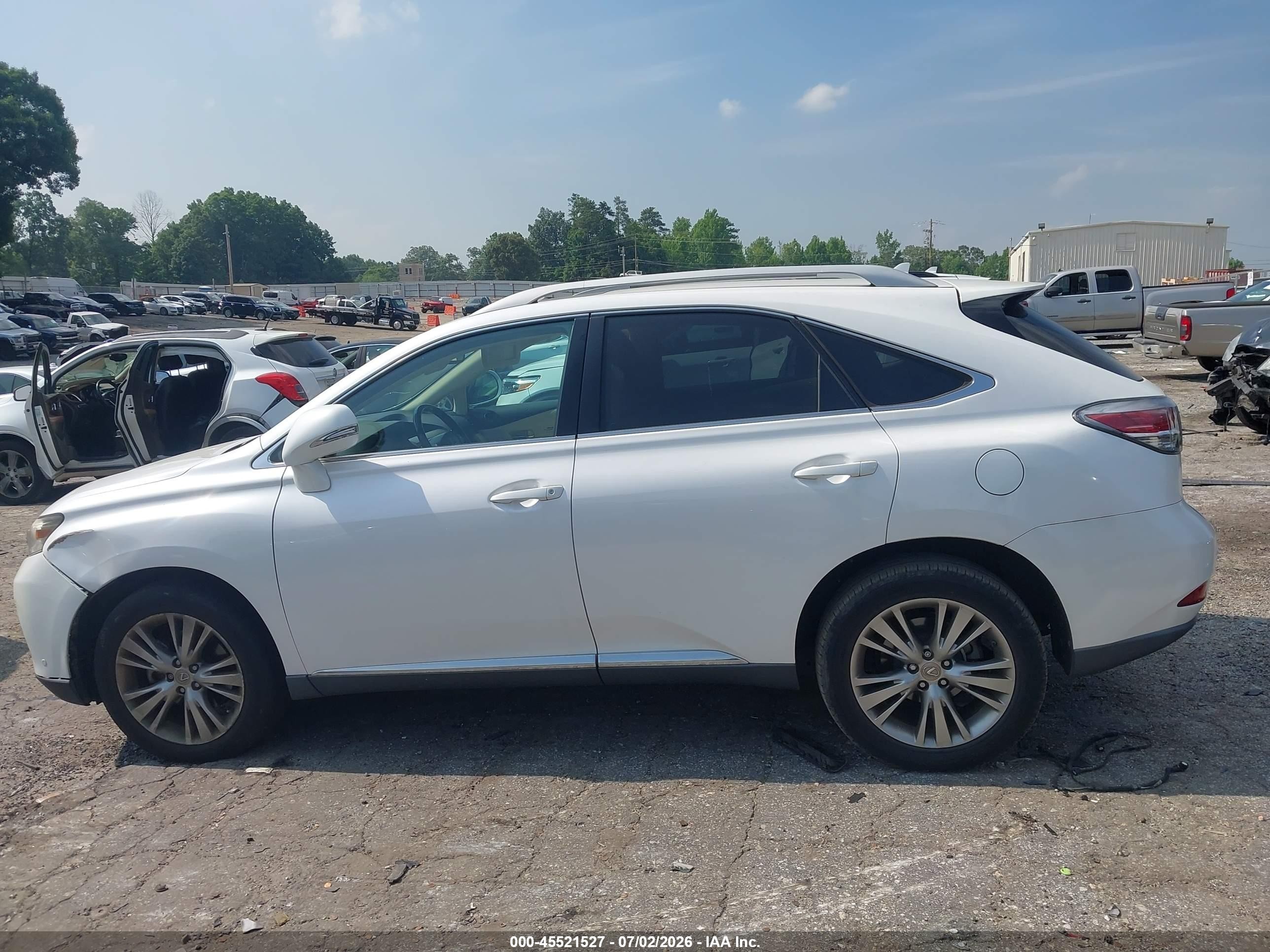 2013 Lexus Rx 350   Белый vin: 2T2ZK1BA2DC124422