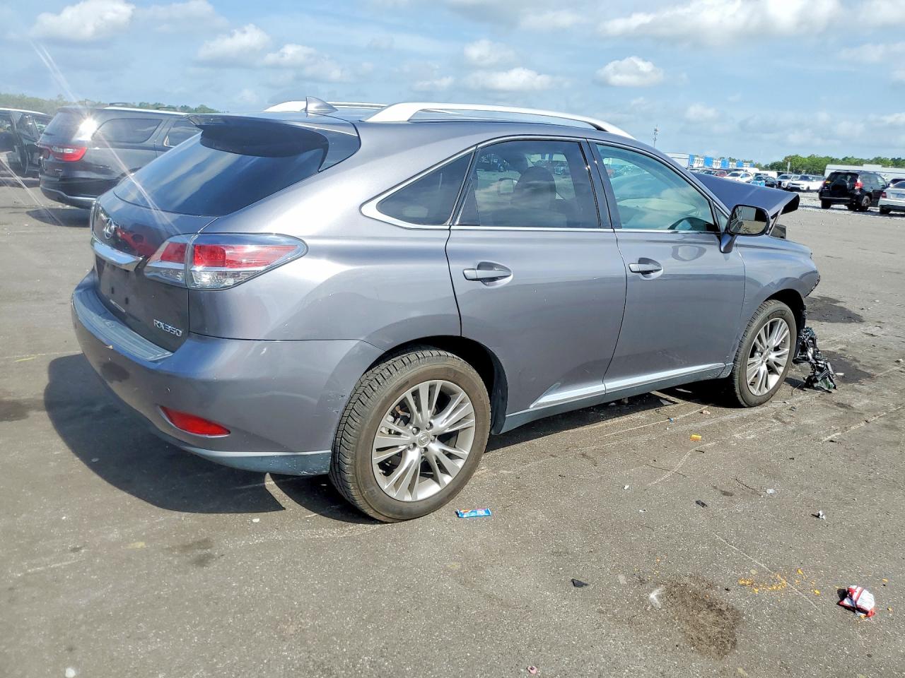 2014 Lexus Rx 350 Base Gray vin: 2T2ZK1BA2EC132361