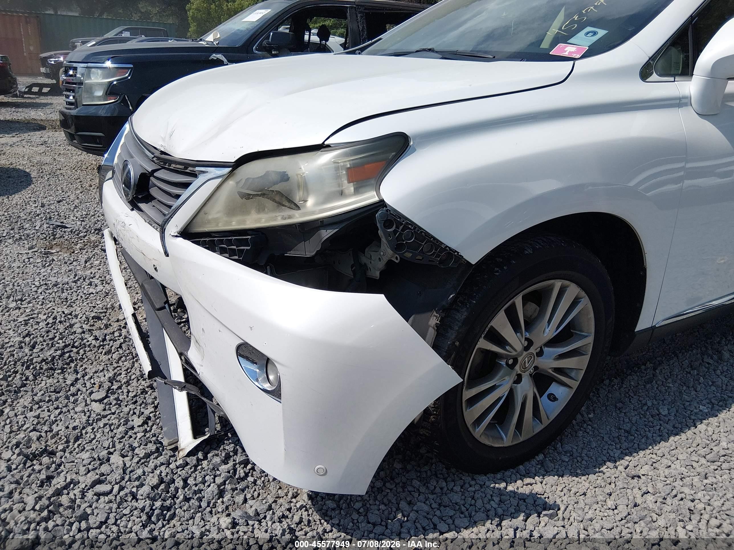 2014 Lexus Rx 350 White vin: 2T2ZK1BA2EC135003