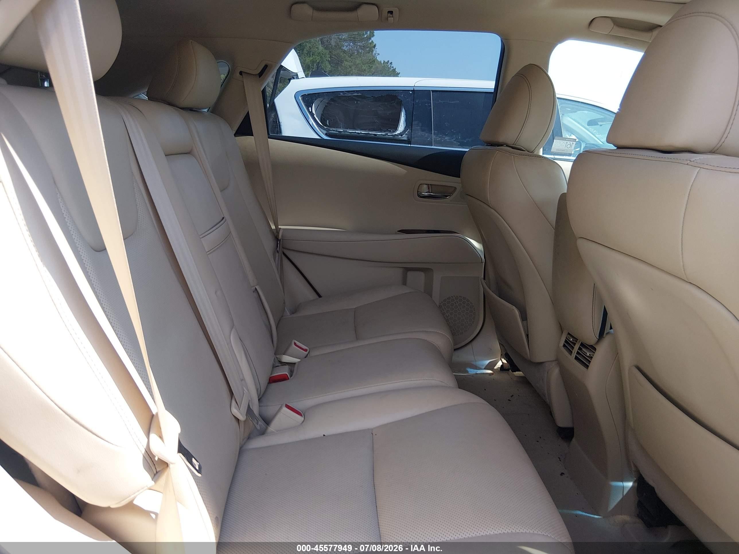 2014 Lexus Rx 350 White vin: 2T2ZK1BA2EC135003