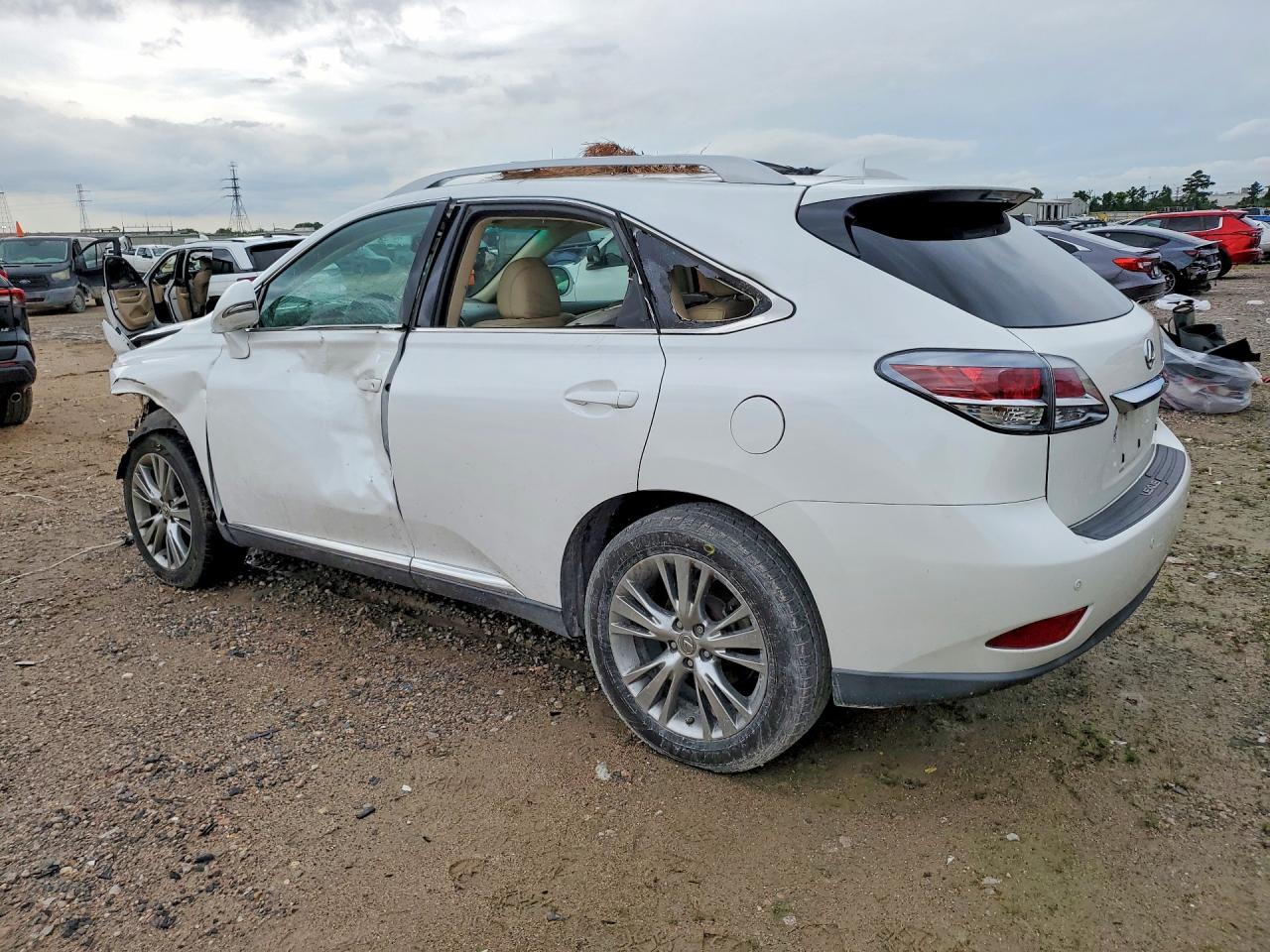 2014 Lexus Rx 350 White vin: 2T2ZK1BA2EC137589
