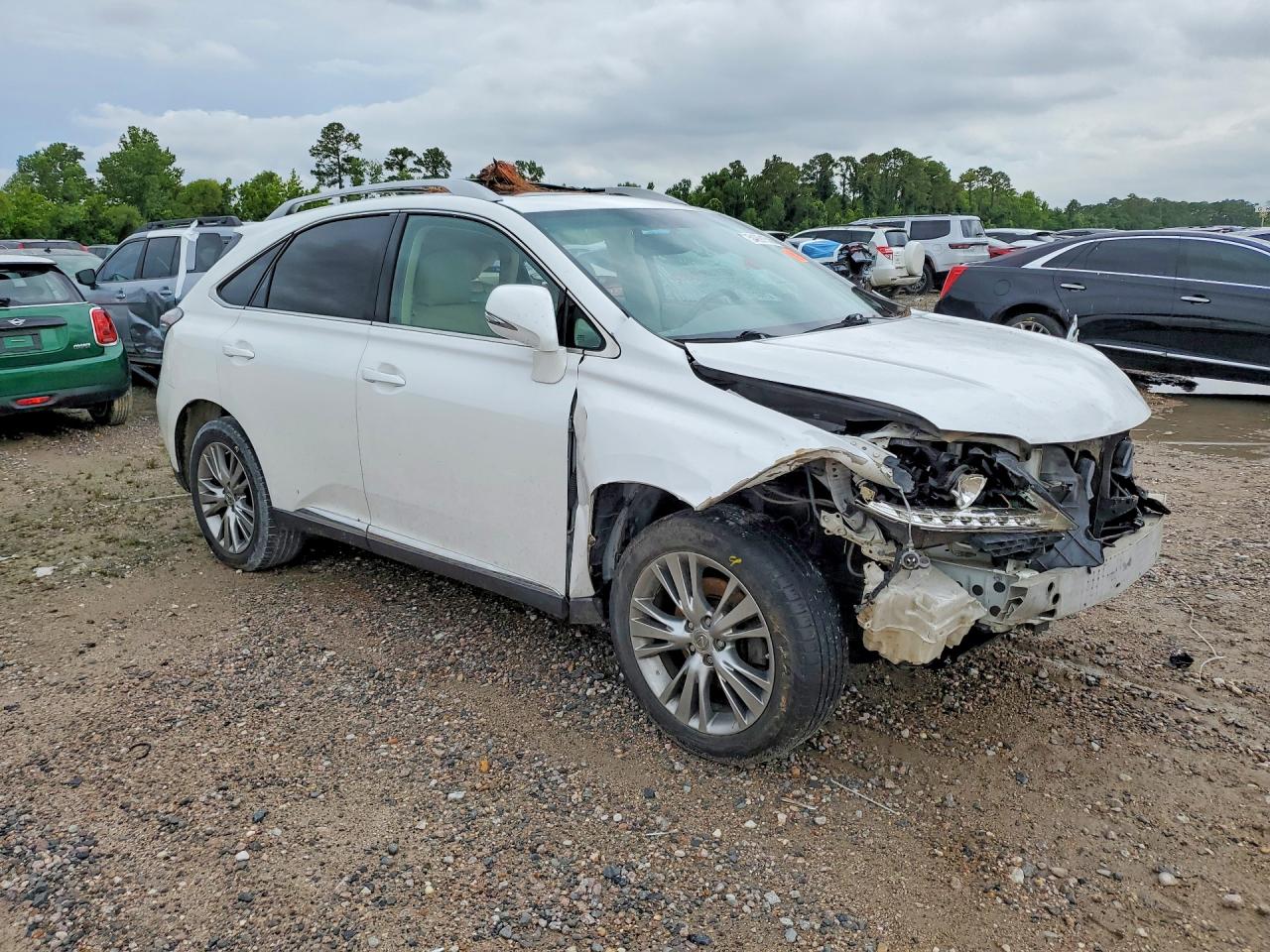 2014 Lexus Rx 350 White vin: 2T2ZK1BA2EC137589