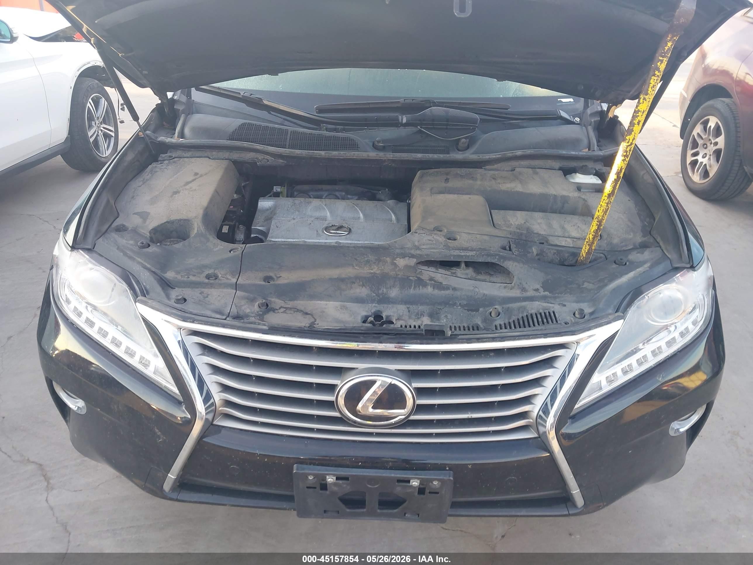 2014 Lexus Rx 350   Black vin: 2T2ZK1BA2EC142937