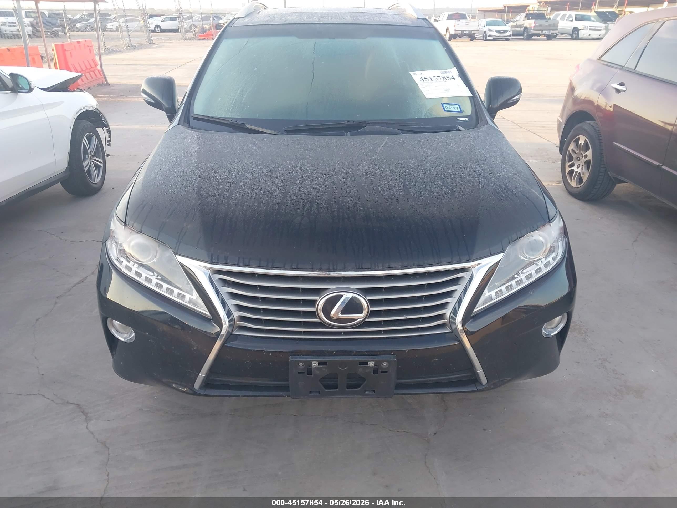 2014 Lexus Rx 350   Black vin: 2T2ZK1BA2EC142937