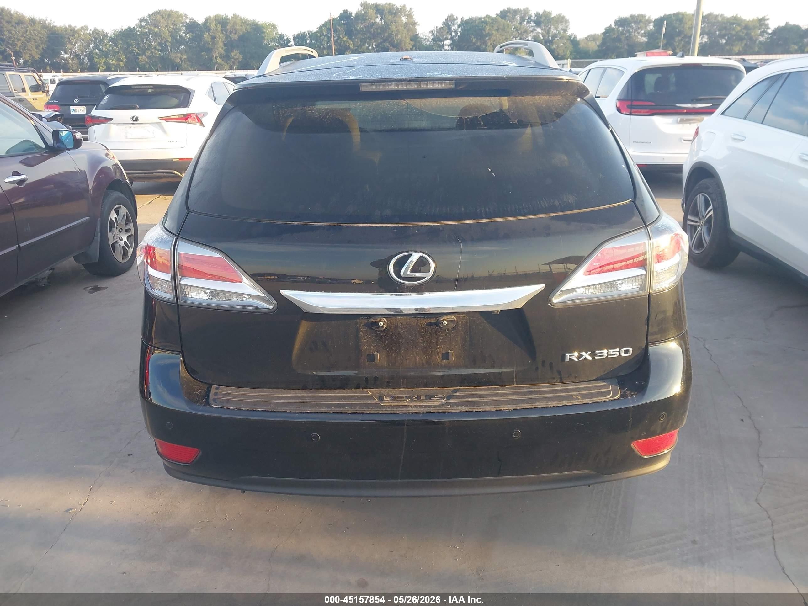 2014 Lexus Rx 350   Black vin: 2T2ZK1BA2EC142937