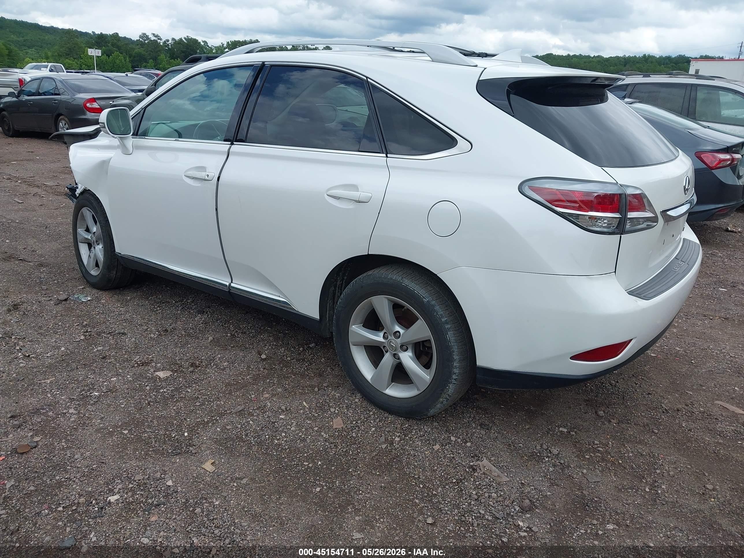 2015 Lexus Rx 350   White vin: 2T2ZK1BA2FC150831
