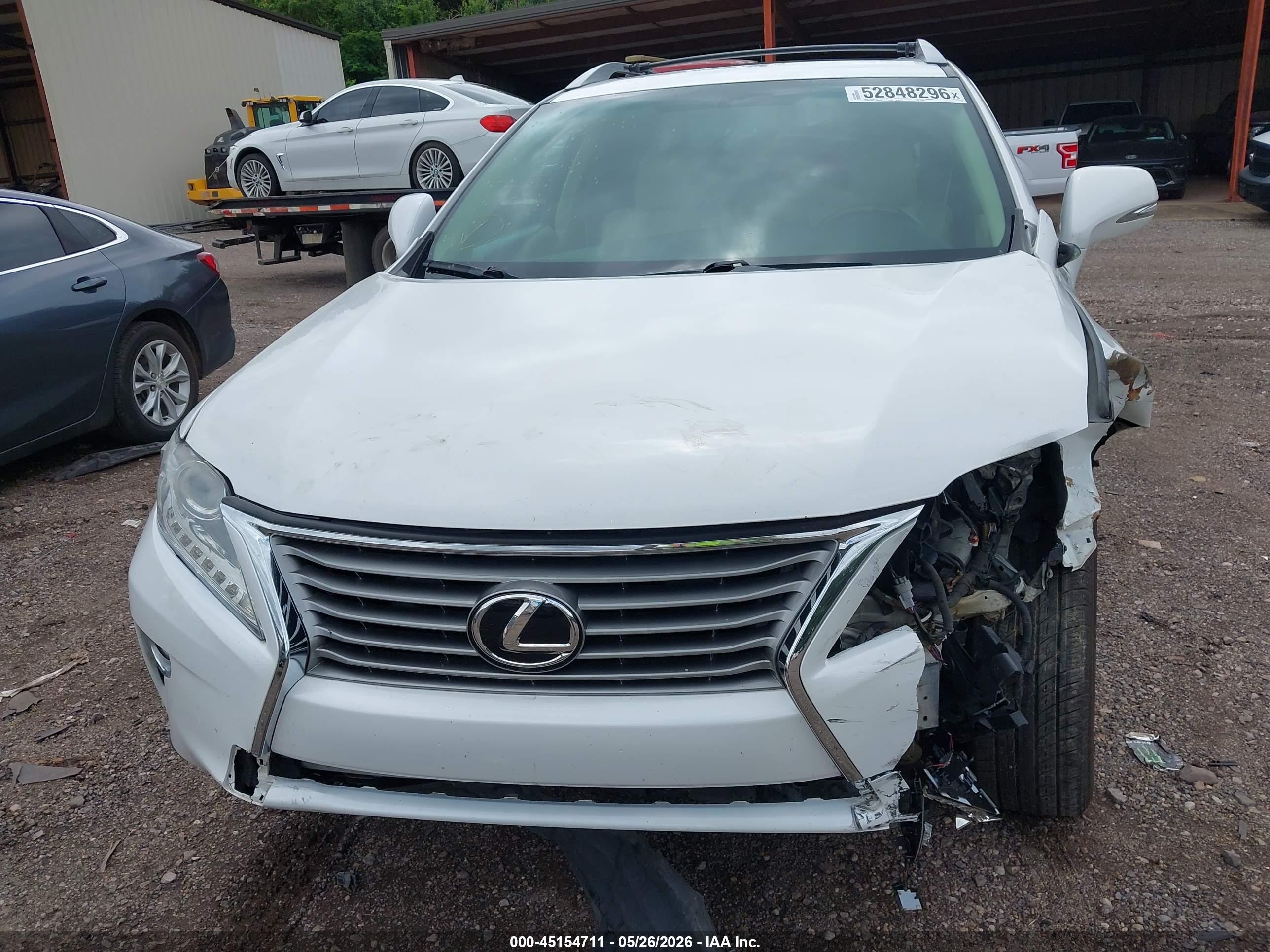 2015 Lexus Rx 350   White vin: 2T2ZK1BA2FC150831
