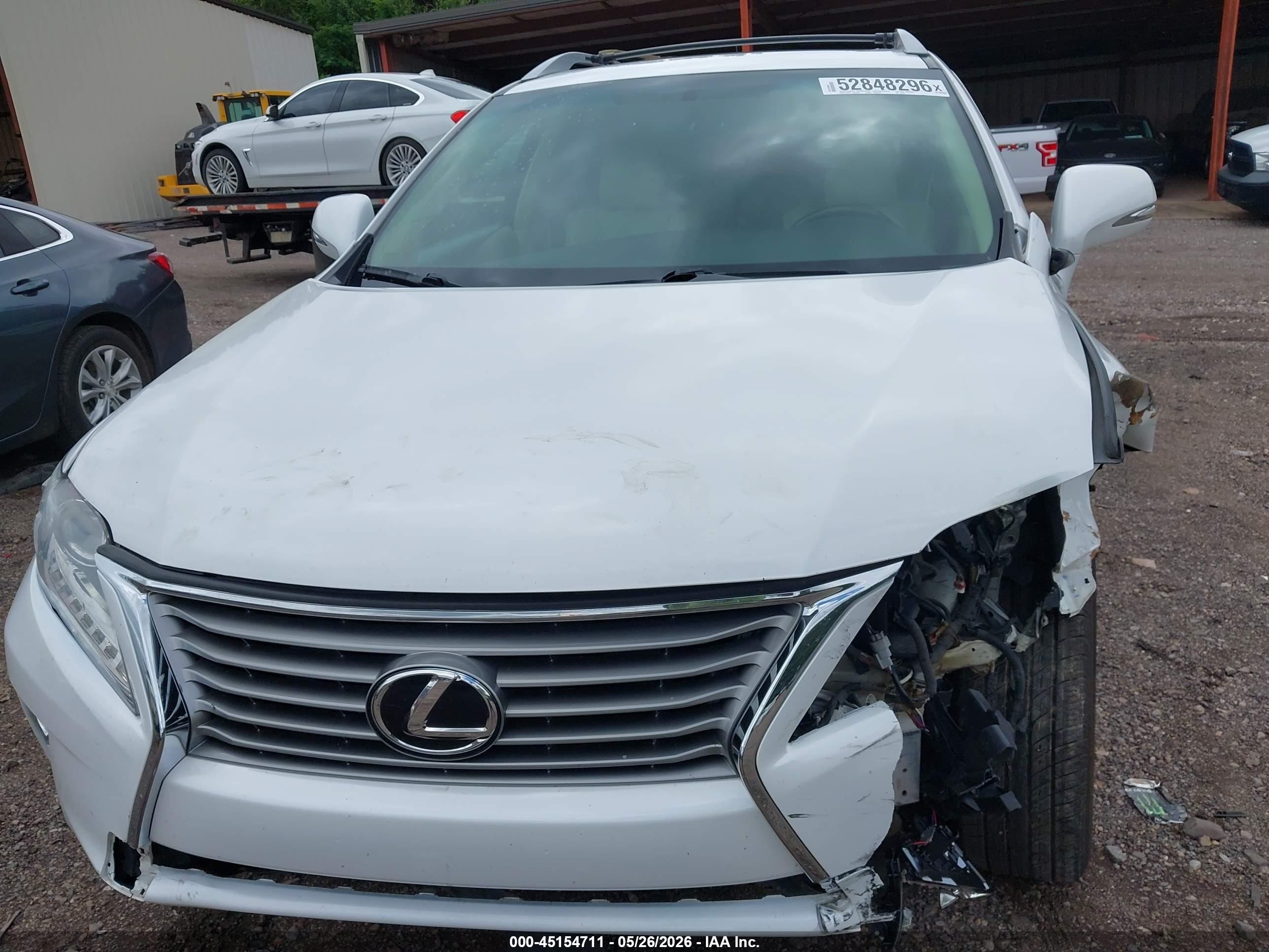 2015 Lexus Rx 350   White vin: 2T2ZK1BA2FC150831