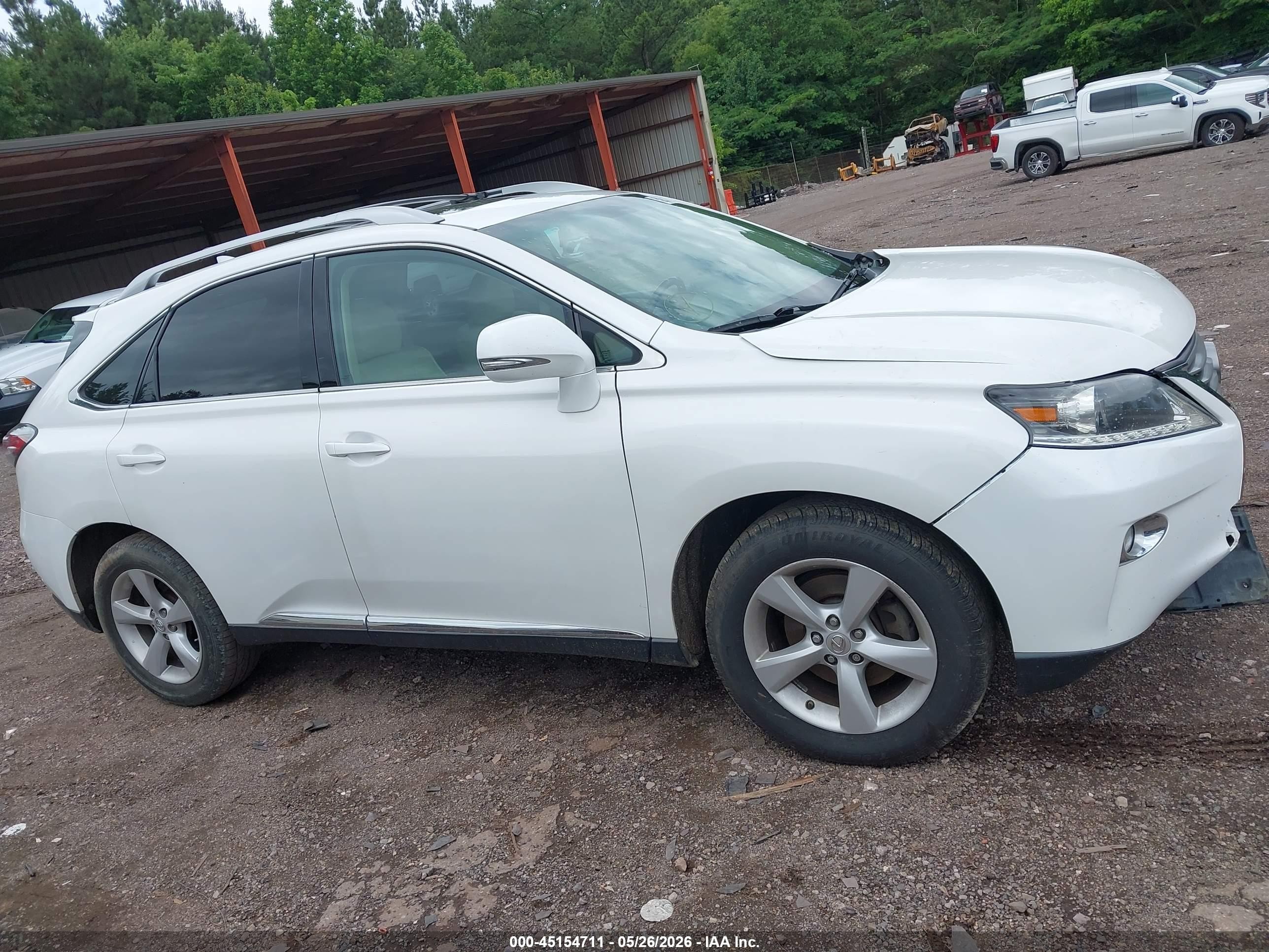 2015 Lexus Rx 350   White vin: 2T2ZK1BA2FC150831