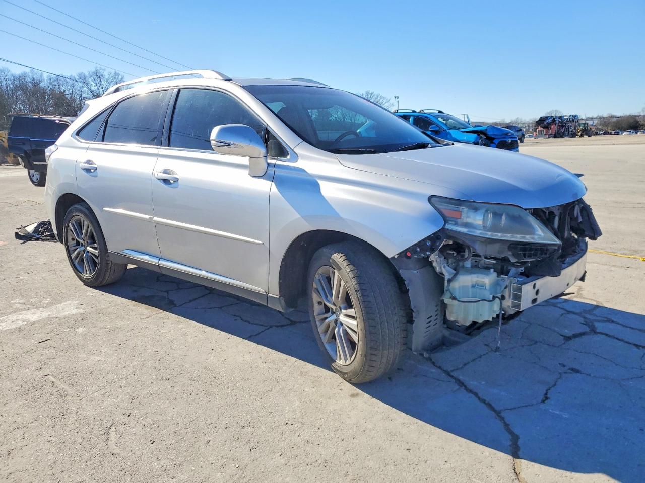 2015 Lexus Rx 350 Silver vin: 2T2ZK1BA2FC152191