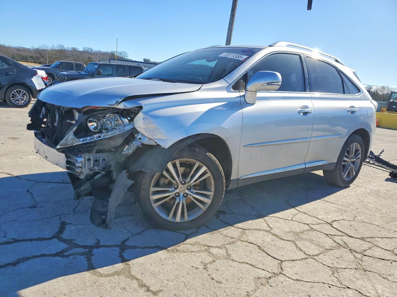 2015 Lexus Rx 350 Silver vin: 2T2ZK1BA2FC152191