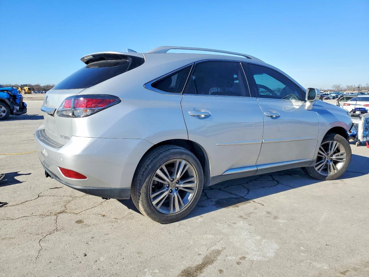 2015 Lexus Rx 350 Silver vin: 2T2ZK1BA2FC152191