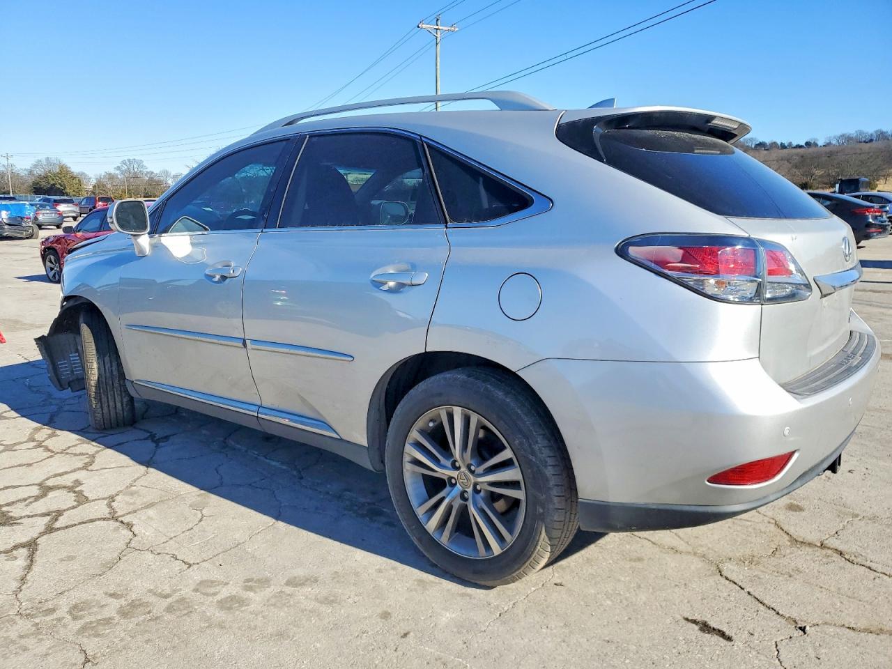 2015 Lexus Rx 350 Silver vin: 2T2ZK1BA2FC152191