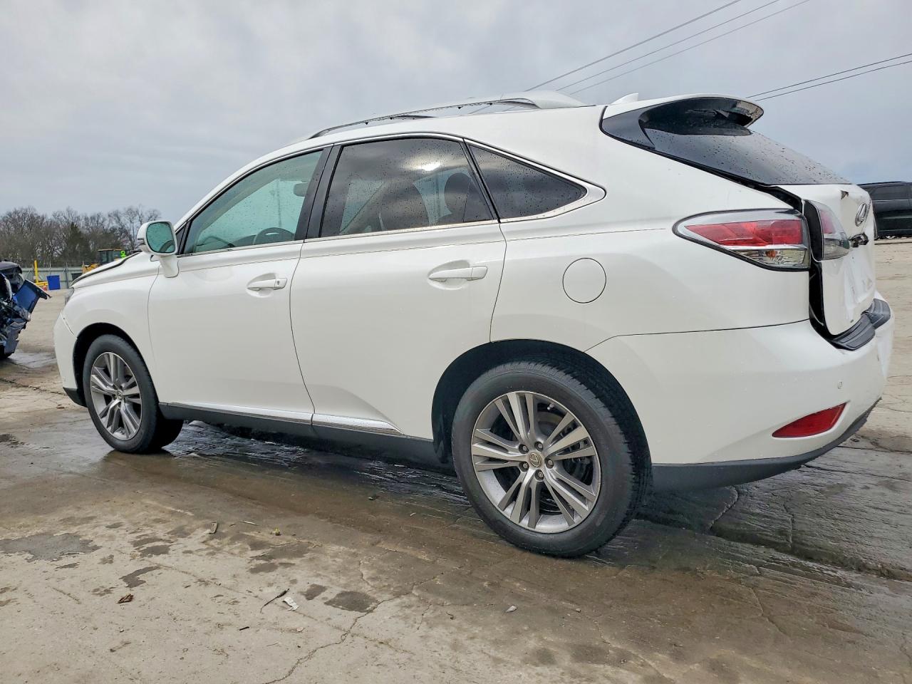2015 Lexus Rx 350 Base White vin: 2T2ZK1BA2FC175390