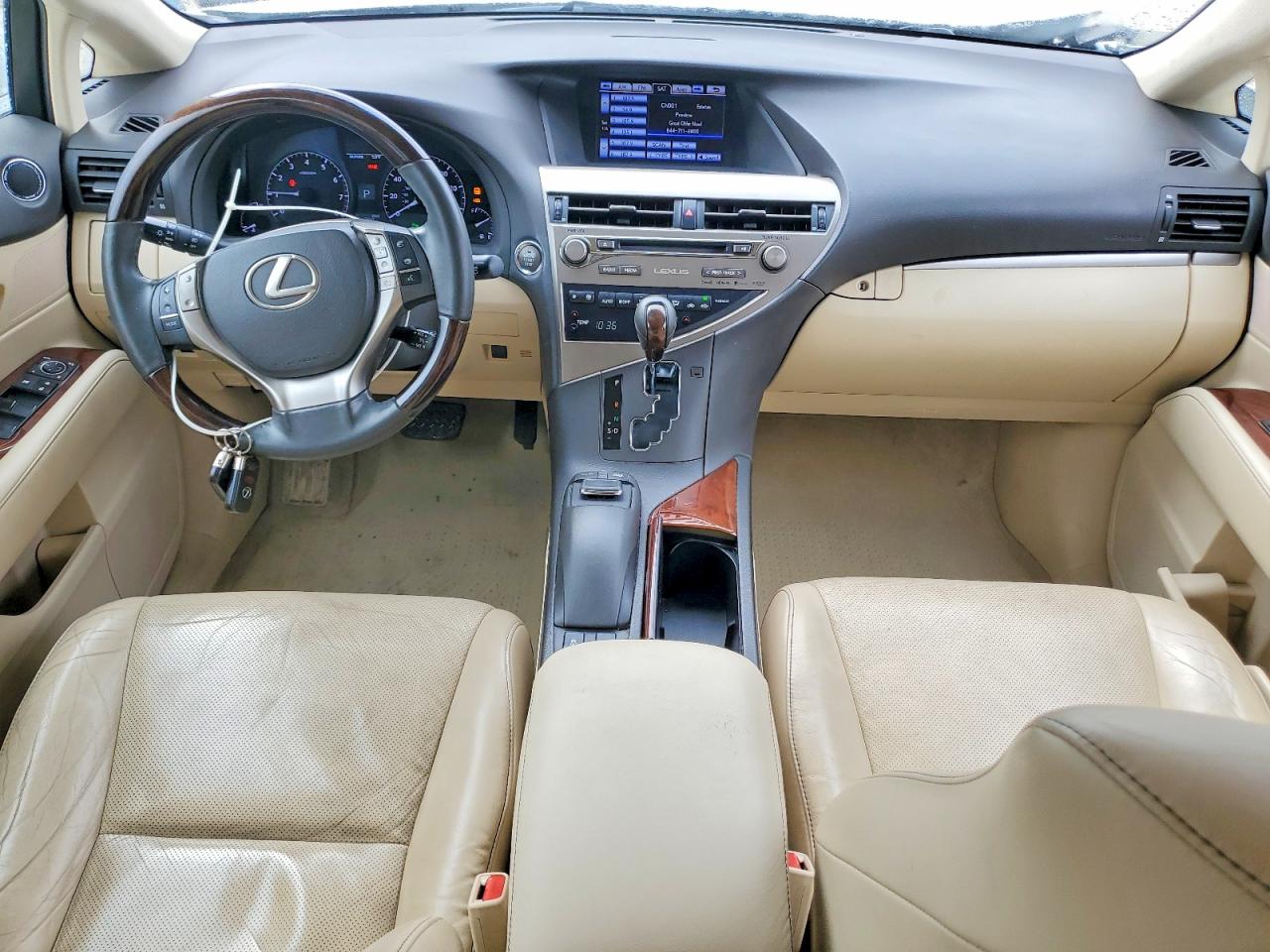 2015 Lexus Rx 350 Base White vin: 2T2ZK1BA2FC175390