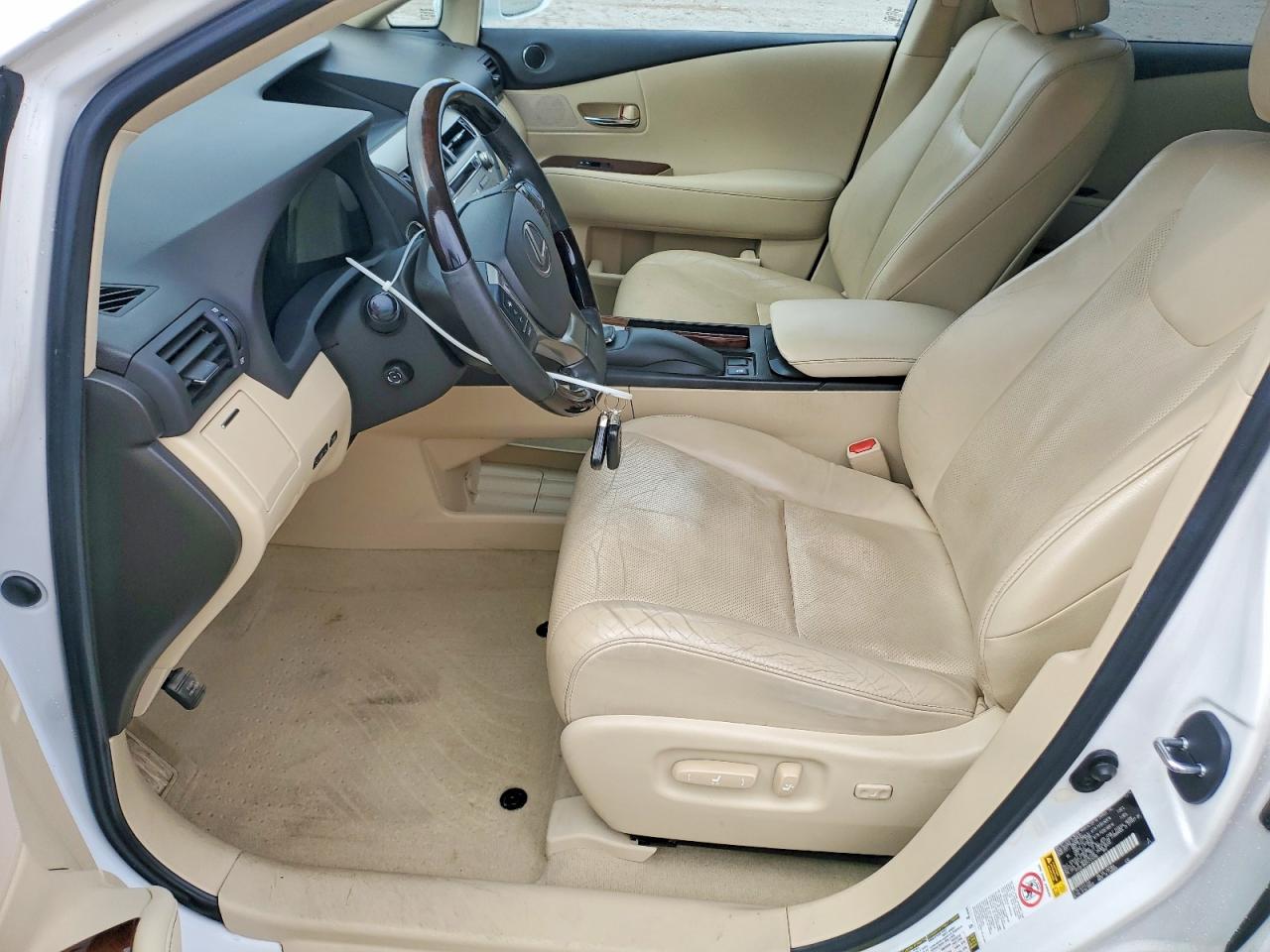 2015 Lexus Rx 350 Base White vin: 2T2ZK1BA2FC175390