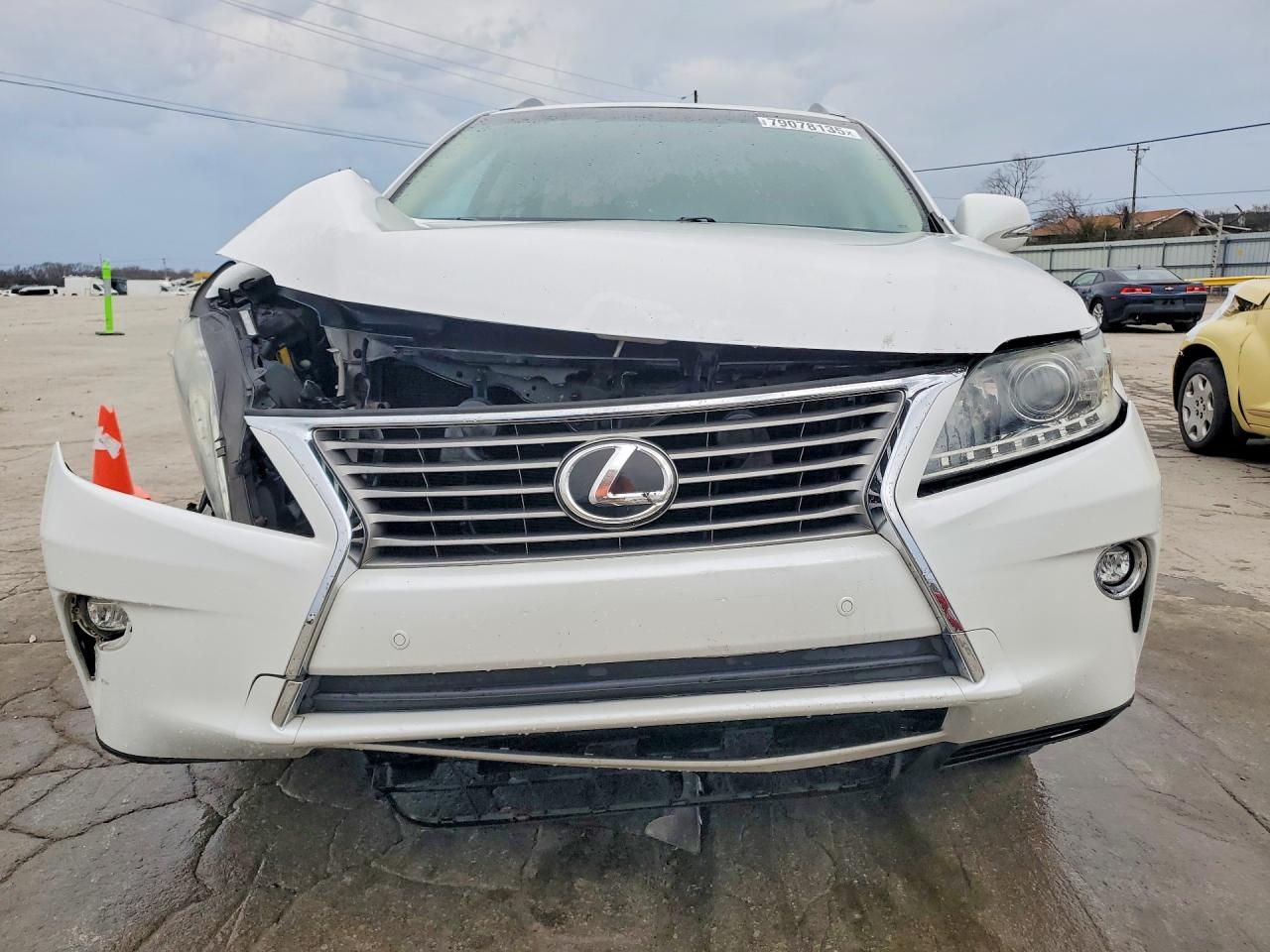 2015 Lexus Rx 350 Base White vin: 2T2ZK1BA2FC175390